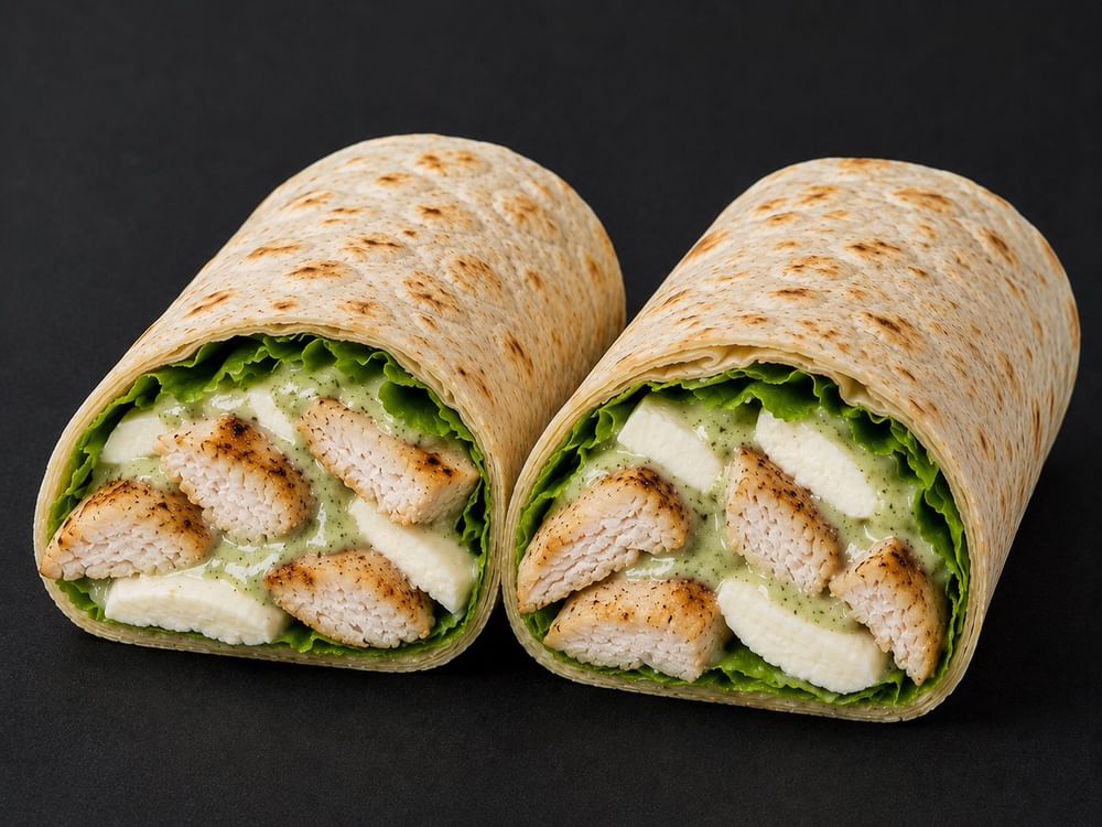 21. Spicy Grilled Chicken & Fresh Mozzarella Wrap