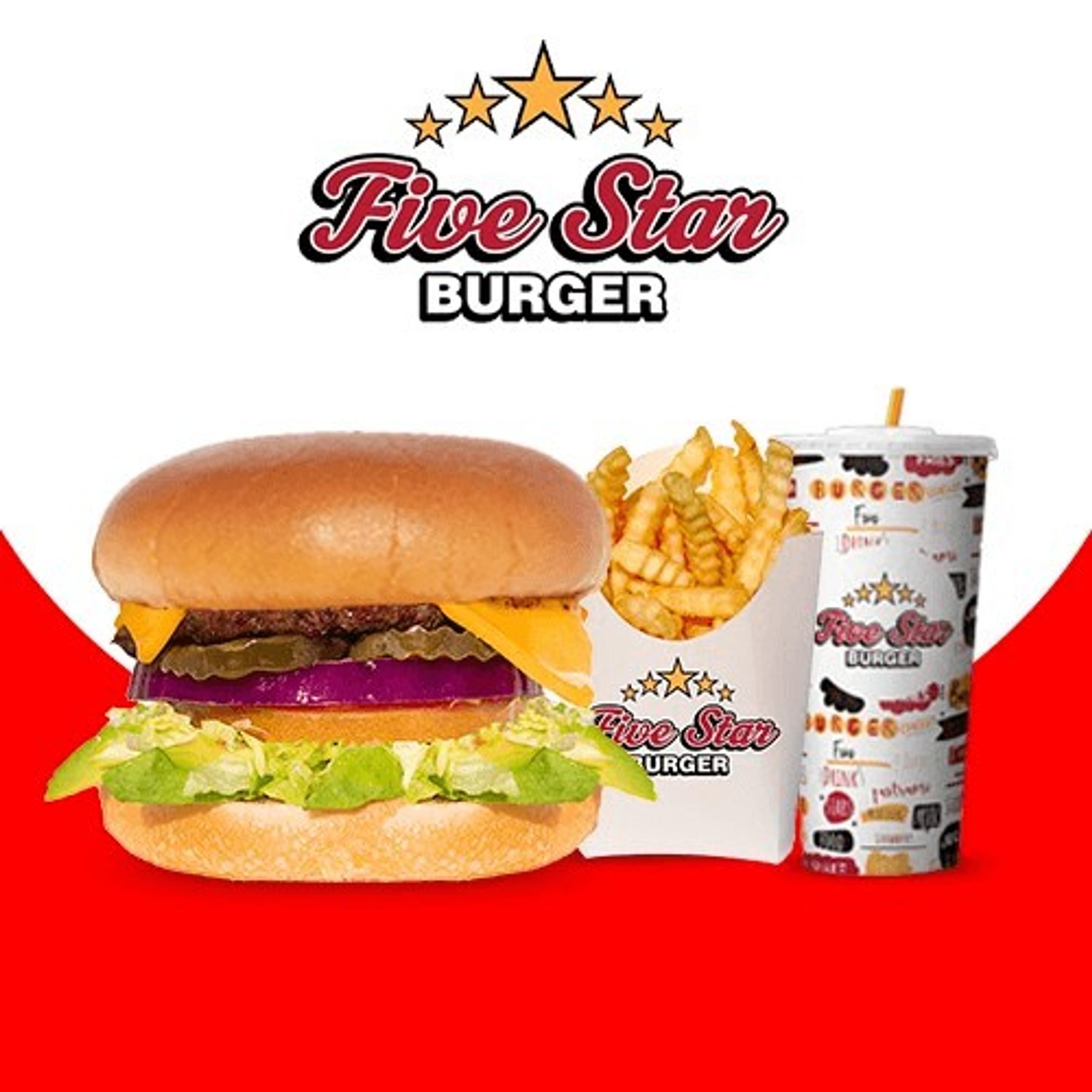 5.Avocado Burger Combo