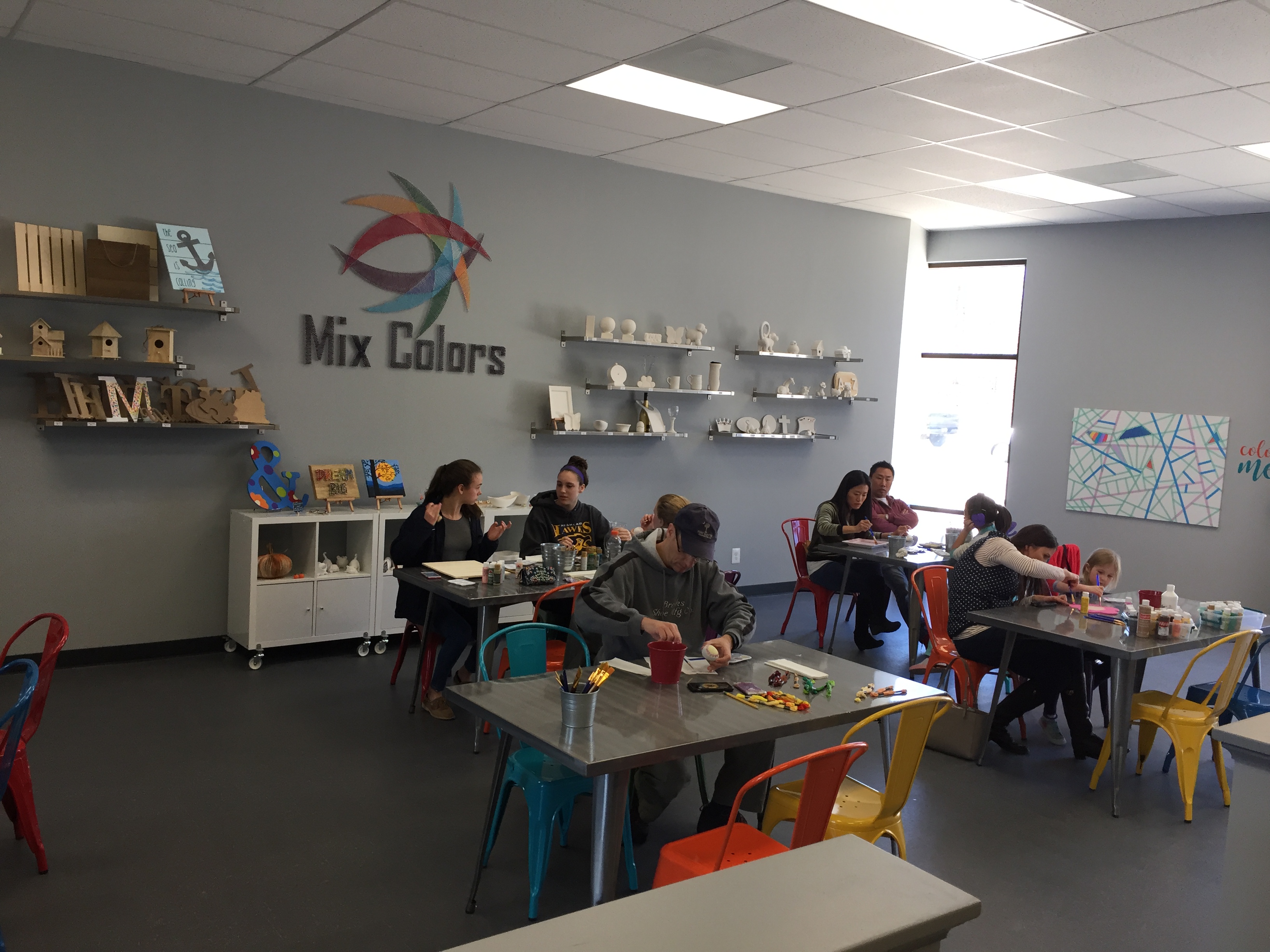 Mix Colors Art Studio Photo