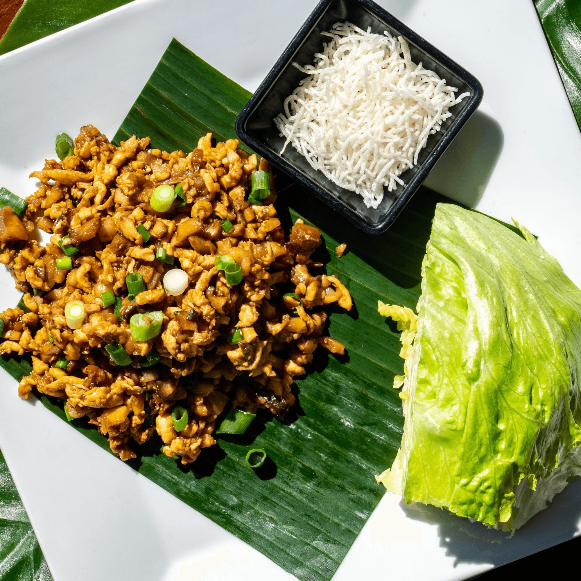Tofu Lettuce Wrap