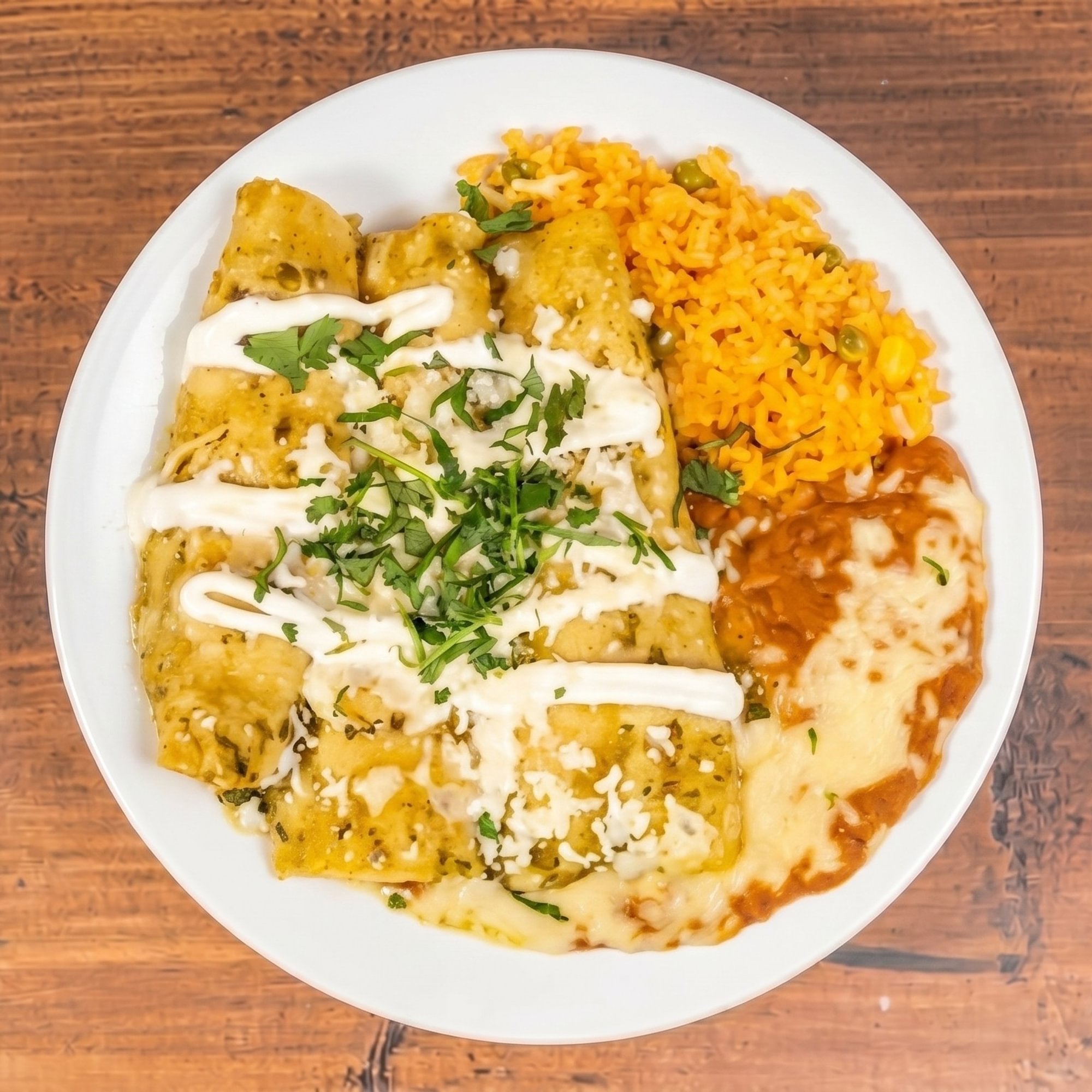 Enchiladas Verdes