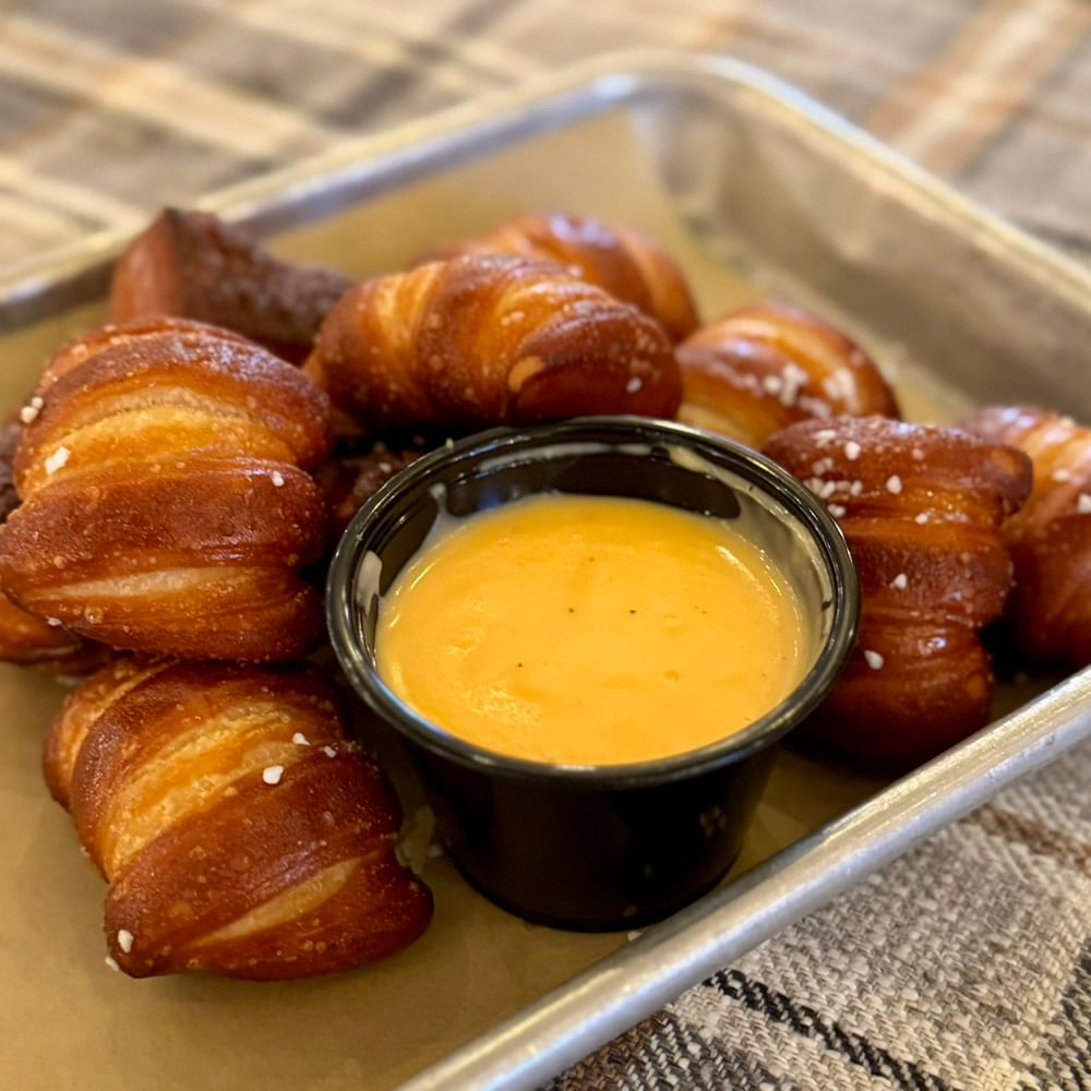 Pretzel Bites + Beer Cheese