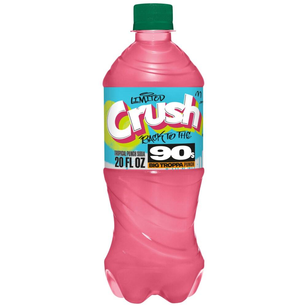 Crush Back To The 90's Big Troppa Punch Soda, 20 Fl Oz Bottle