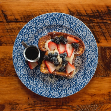 BERRY & SWEET BRIE FRENCH TOAST