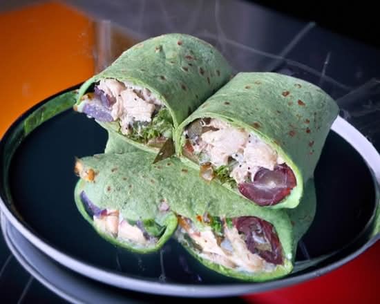 Chicken Sonoma Spinach Wrap