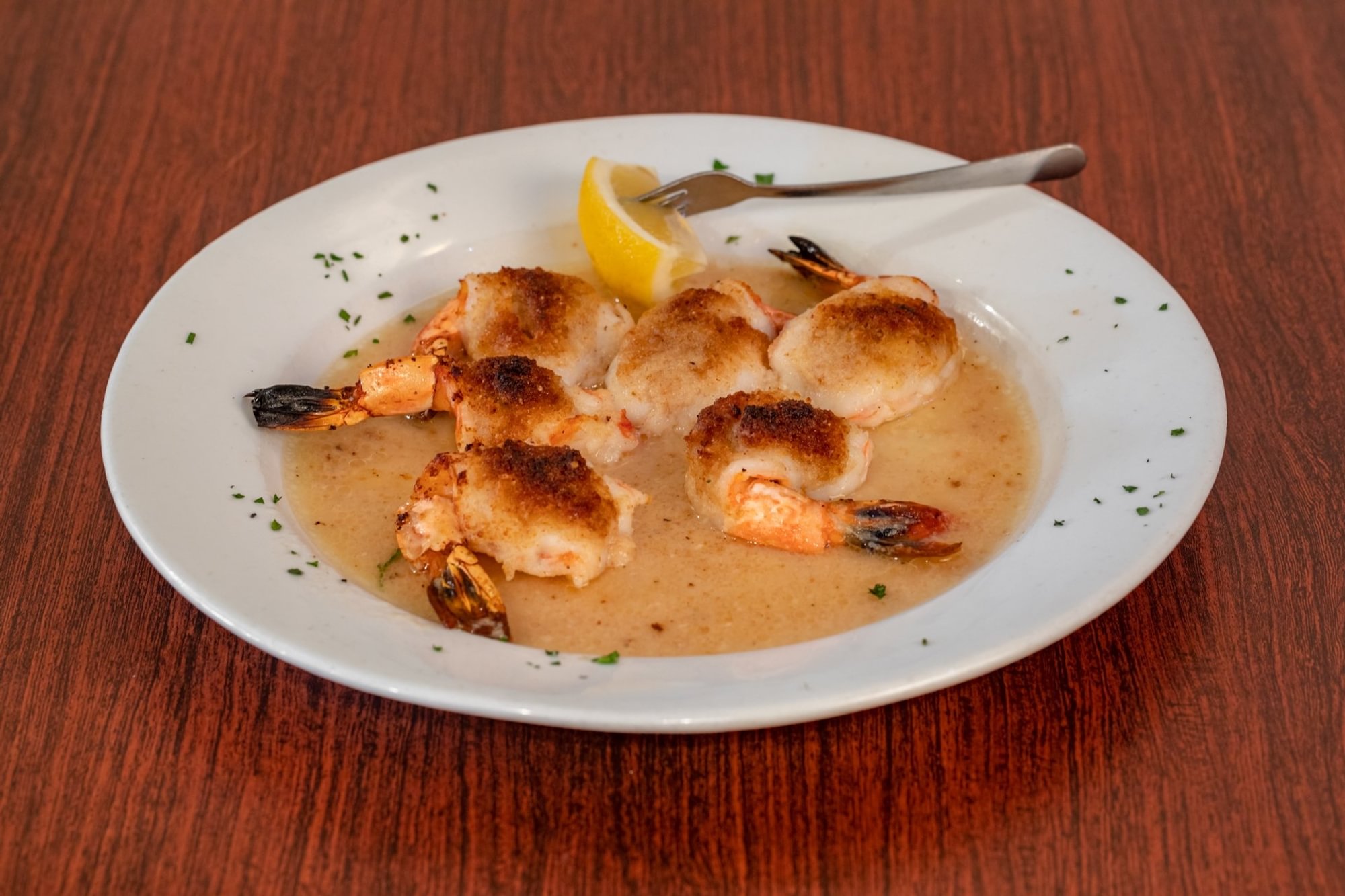 Shrimp Oreganata
