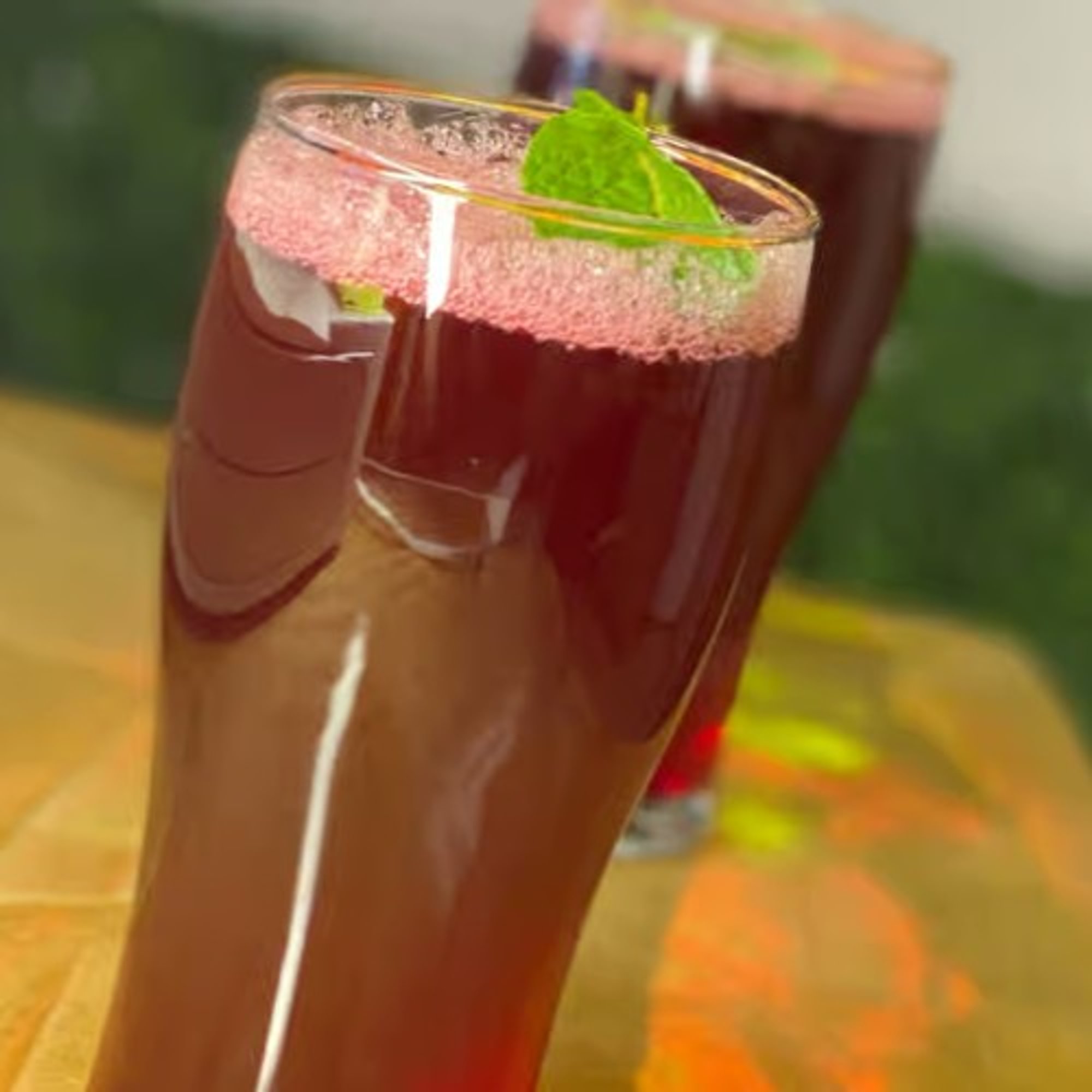 Mint Hibiscus Refresher