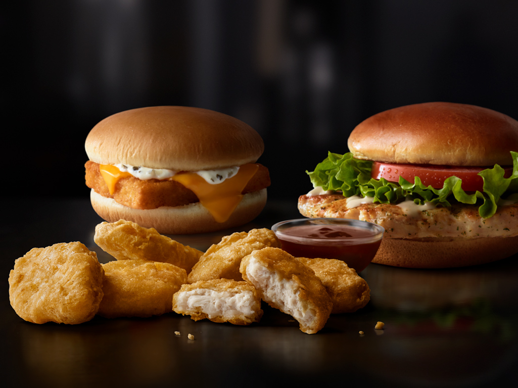 McDonald's Chicken & Fish Menu Items