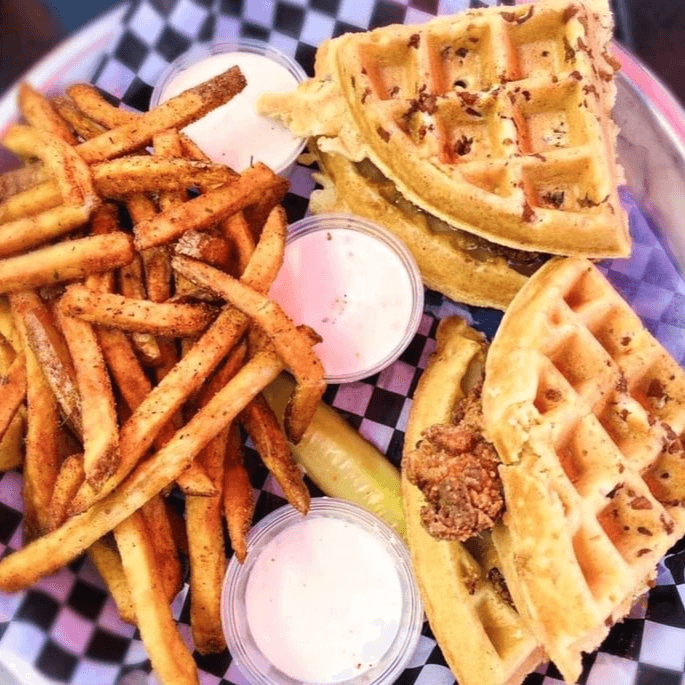 Chicken & Waffle Sandwich