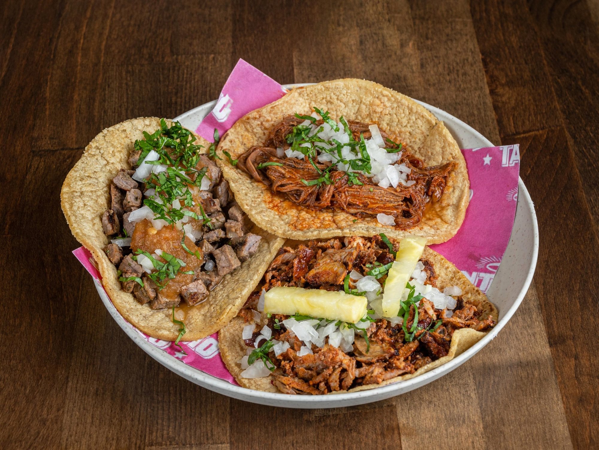 Tacombo - 3 Traditional Tacos