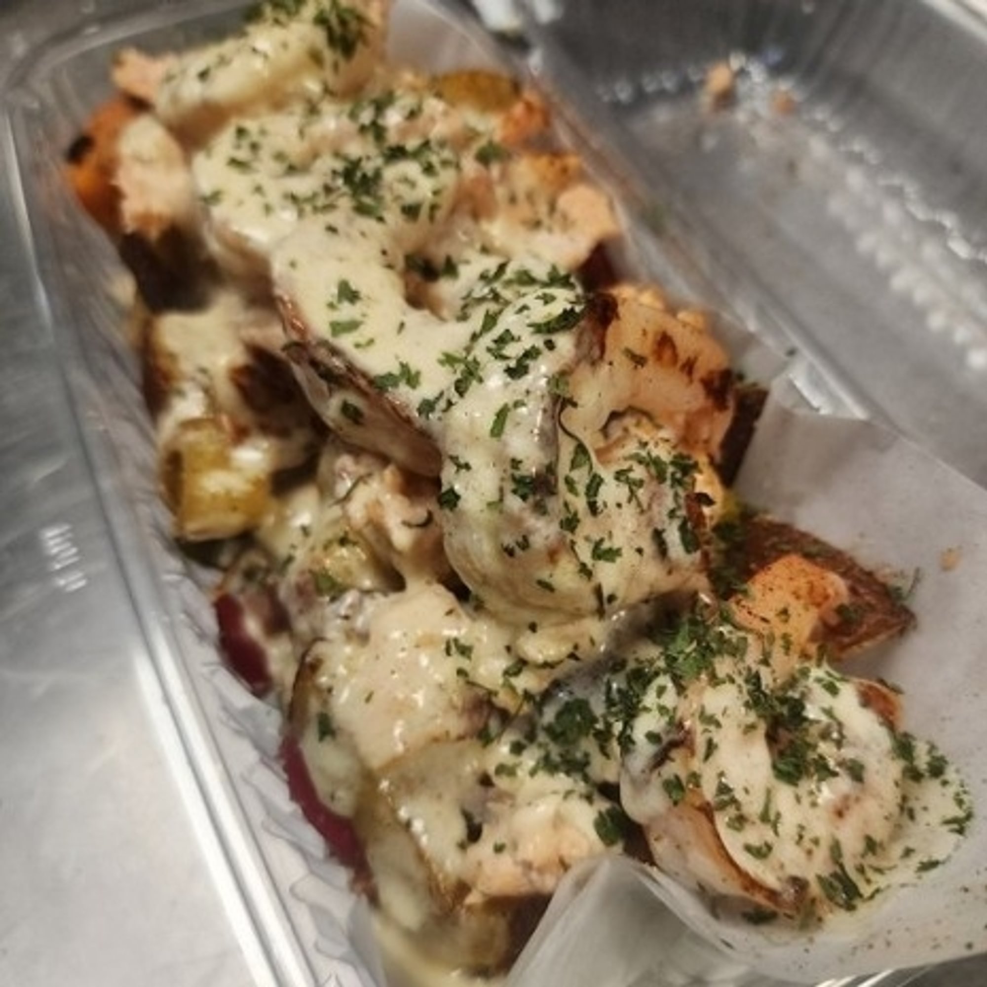 Cajun Seafood Hash