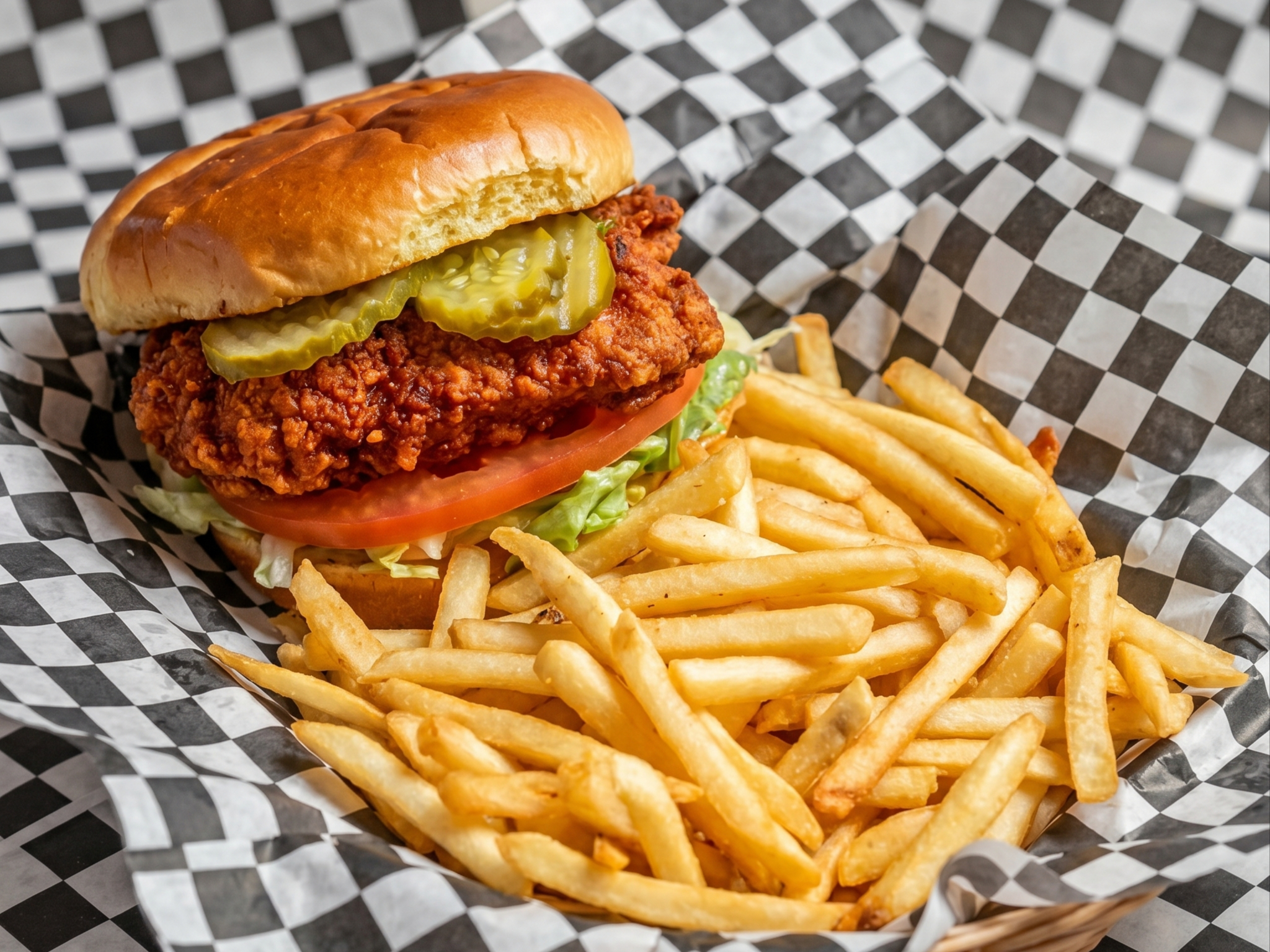 Nashville Hot Burger