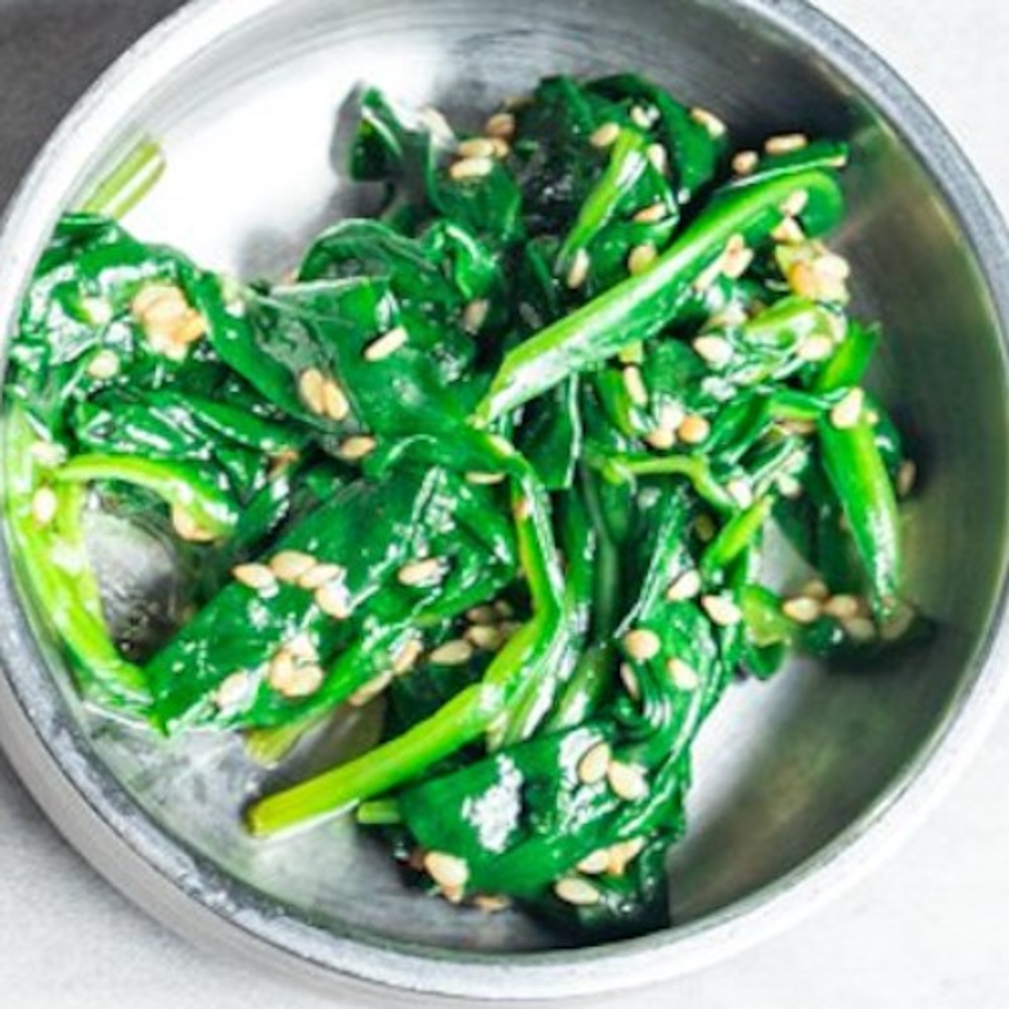 Blanched Spinach 시금치 나물
