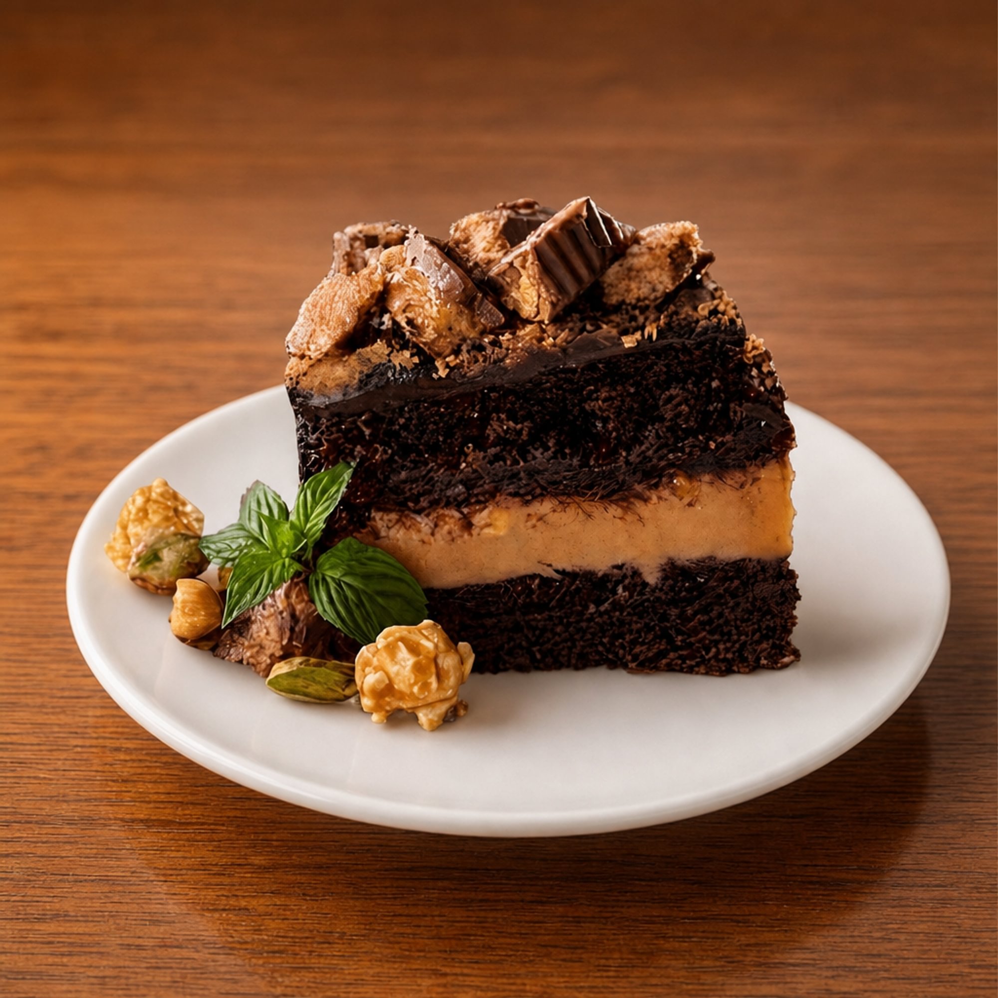 Peanut Butter Chocolate Cake