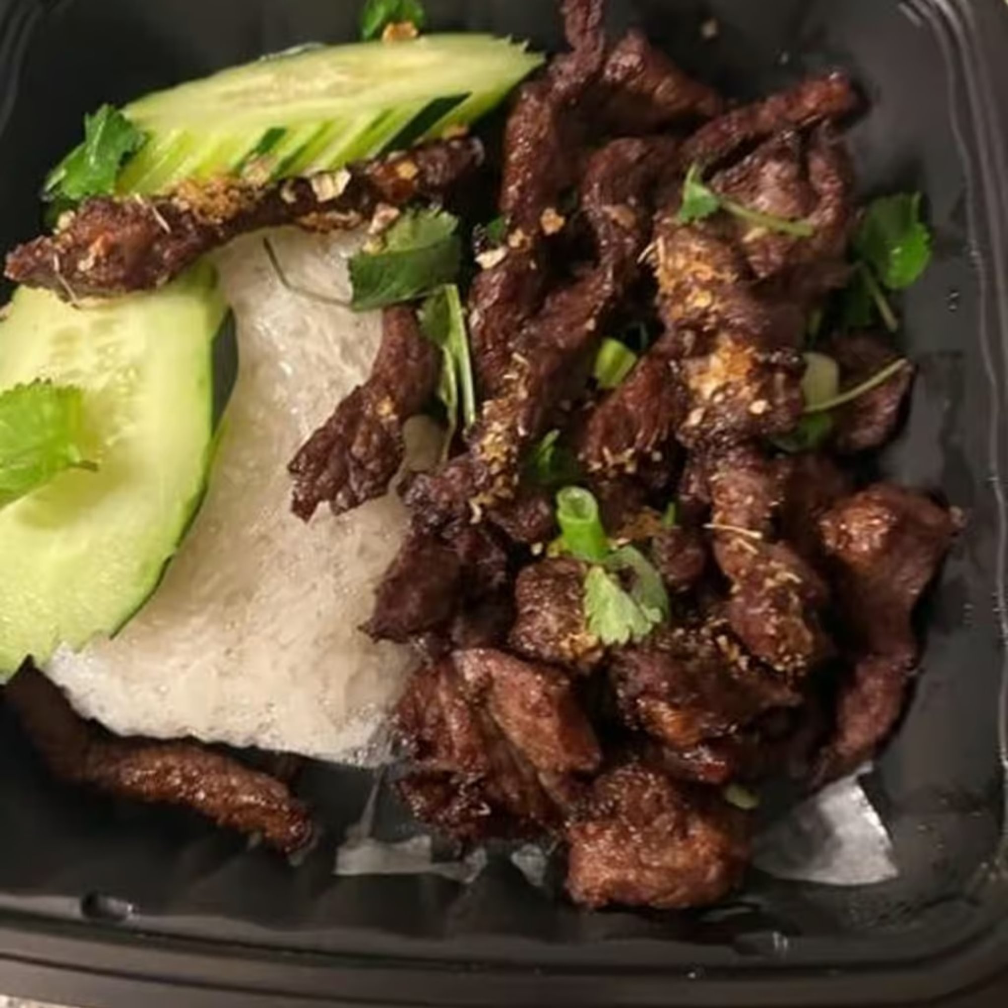 NY Steak Beef Jerky with Sticky Rice