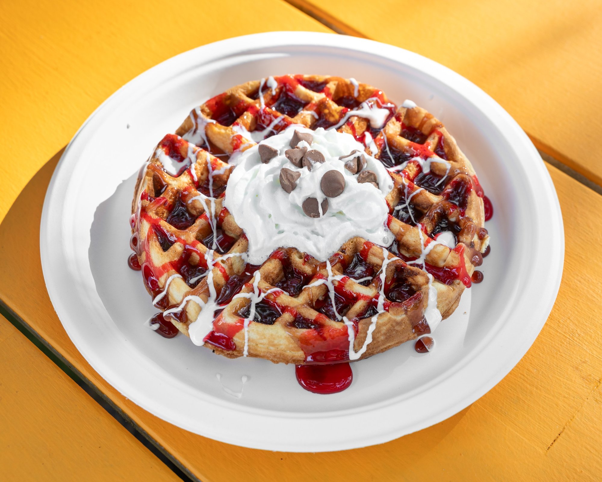 O - Cookies and Cream Crunch Waffle