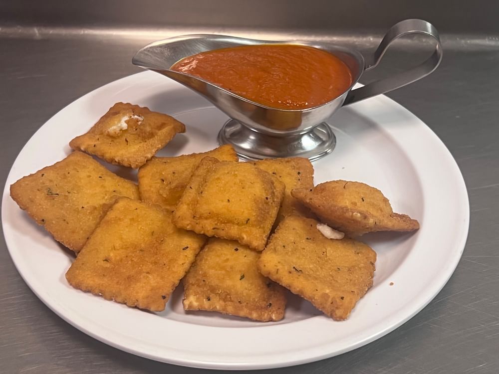 Fried Cheese Ravioli