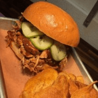 Pulled BBQ Chicken Sandwich