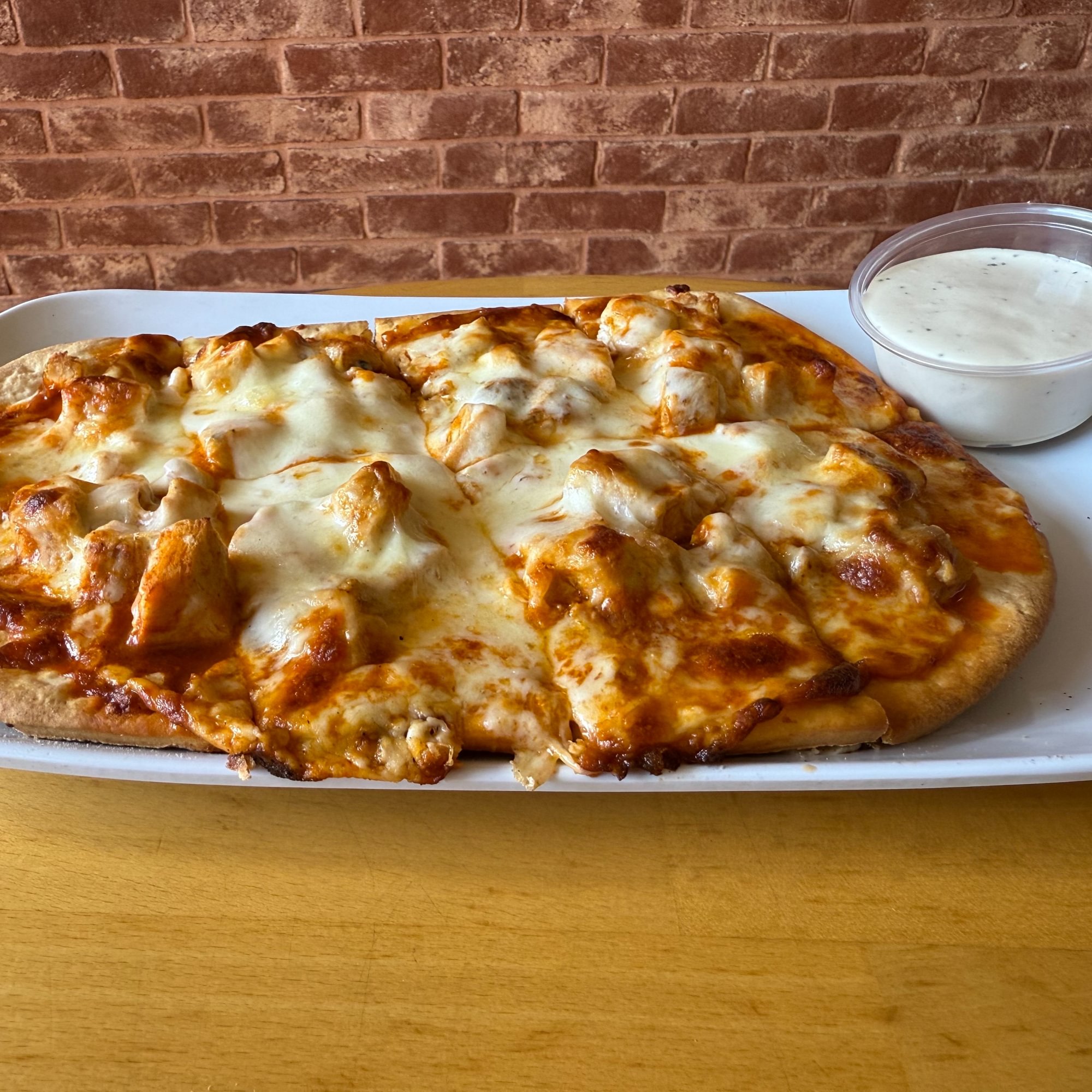 Buffalo Chicken Flatbread
