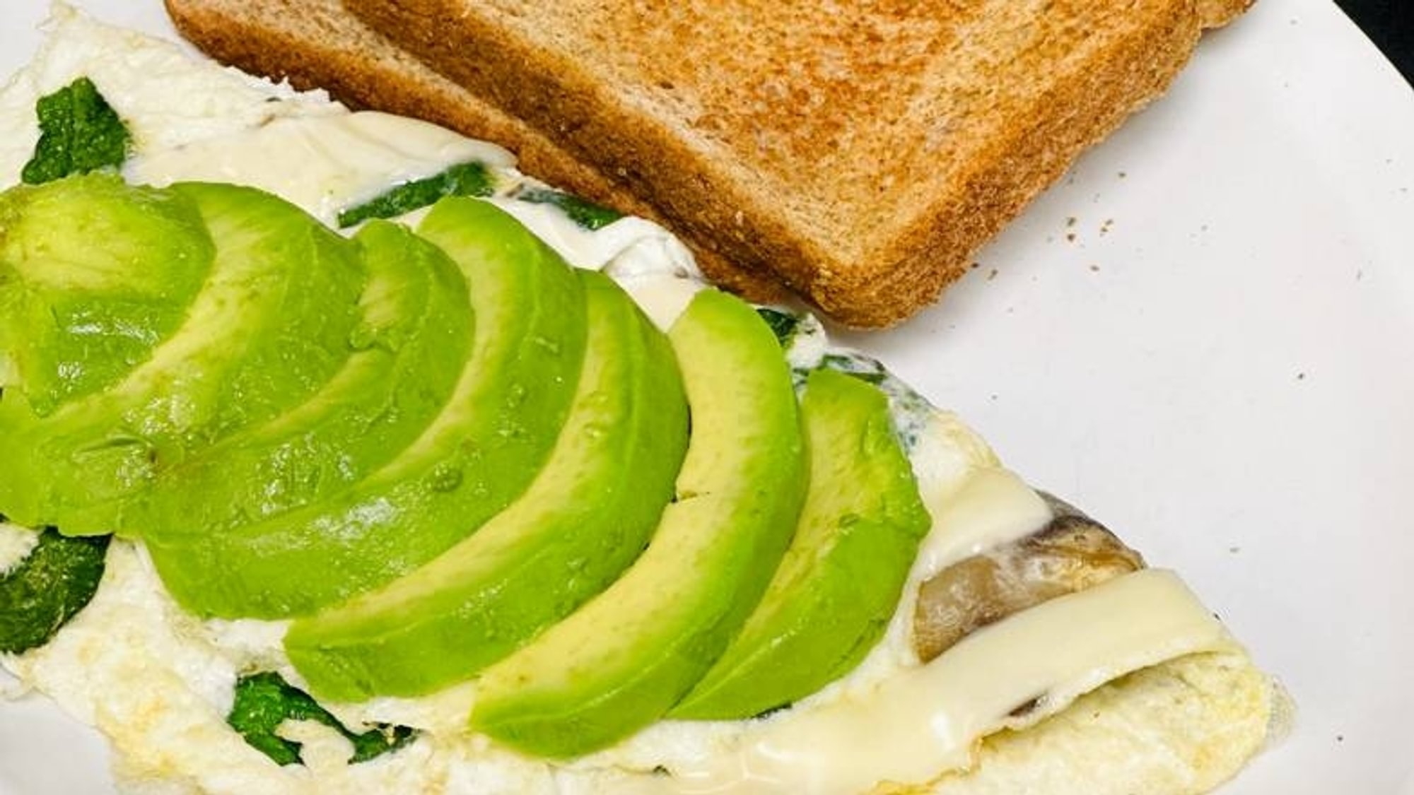 EGGS WHITE WITH TOAST