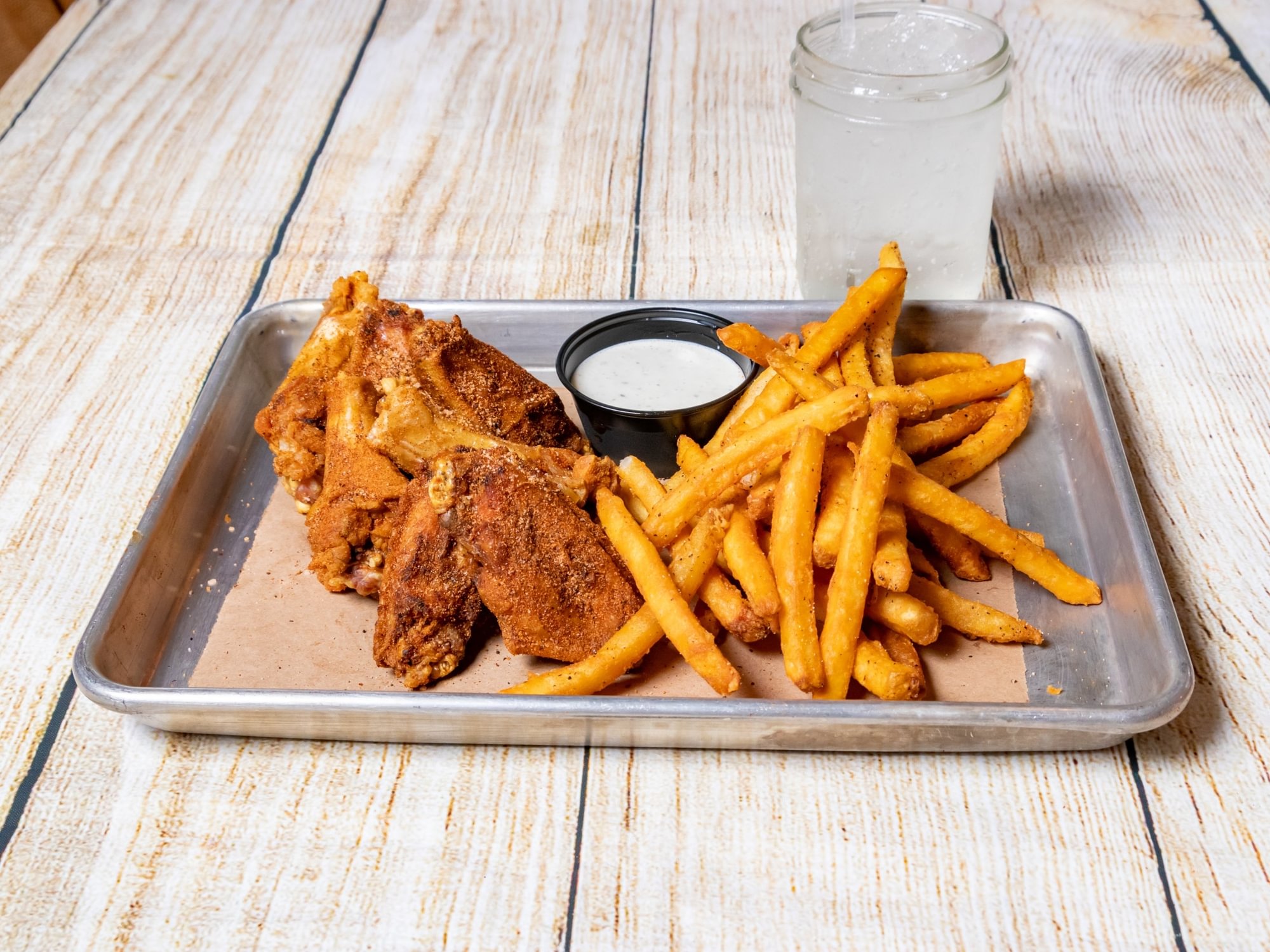 Smokehouse Rub Wings (8)