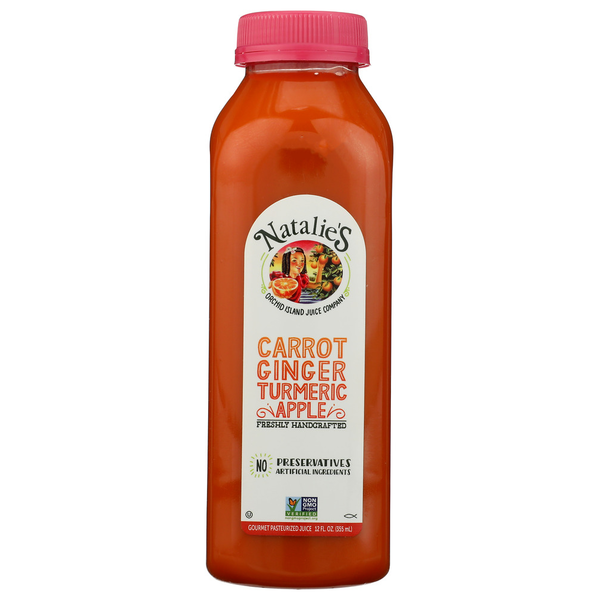 Natalies Juice Carrot Ginger 12oz