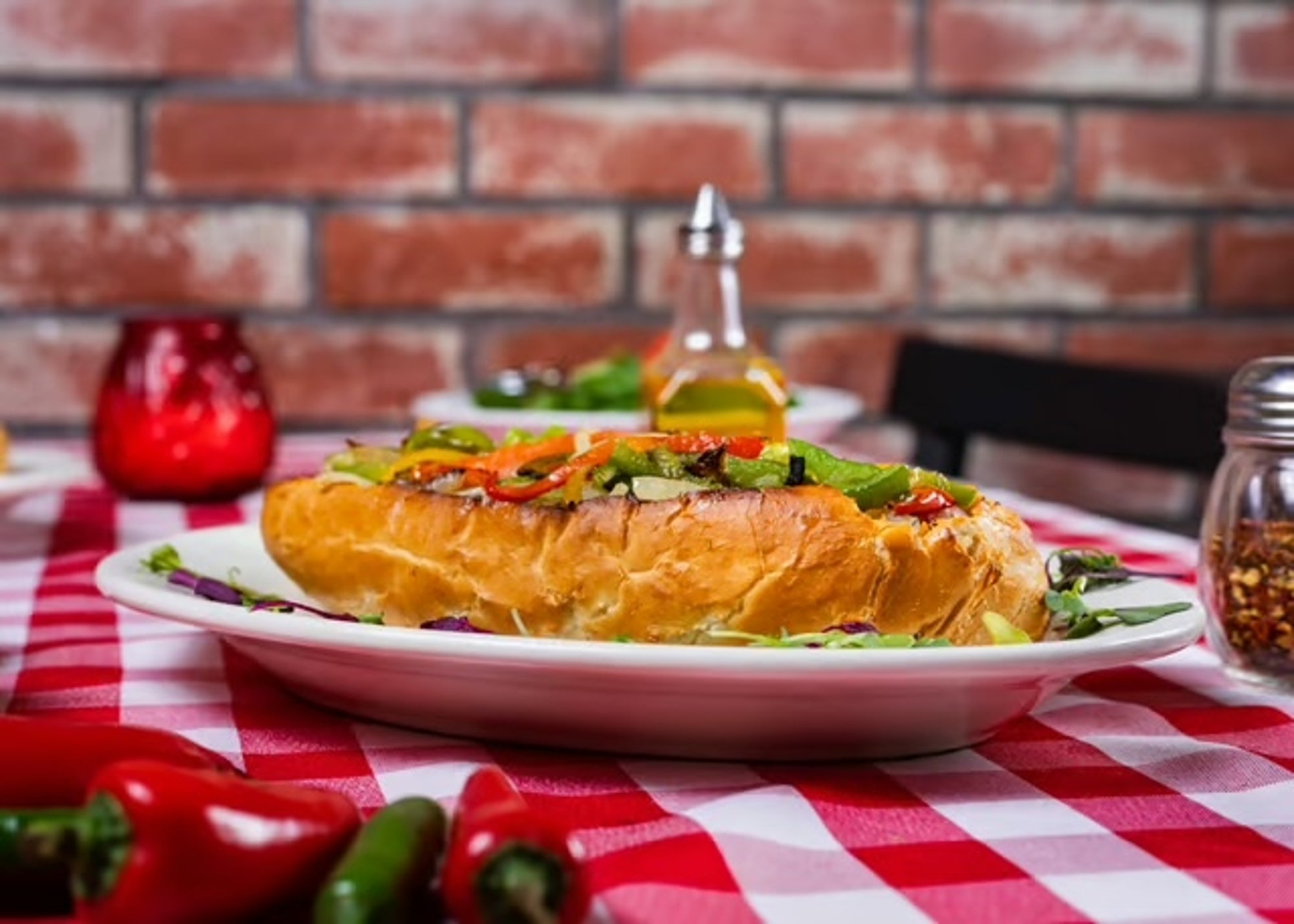 Sausage Parmesan Sandwich