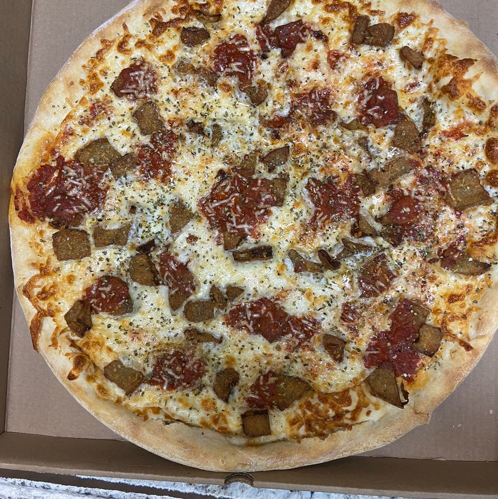 Eggplant Parm Pizza