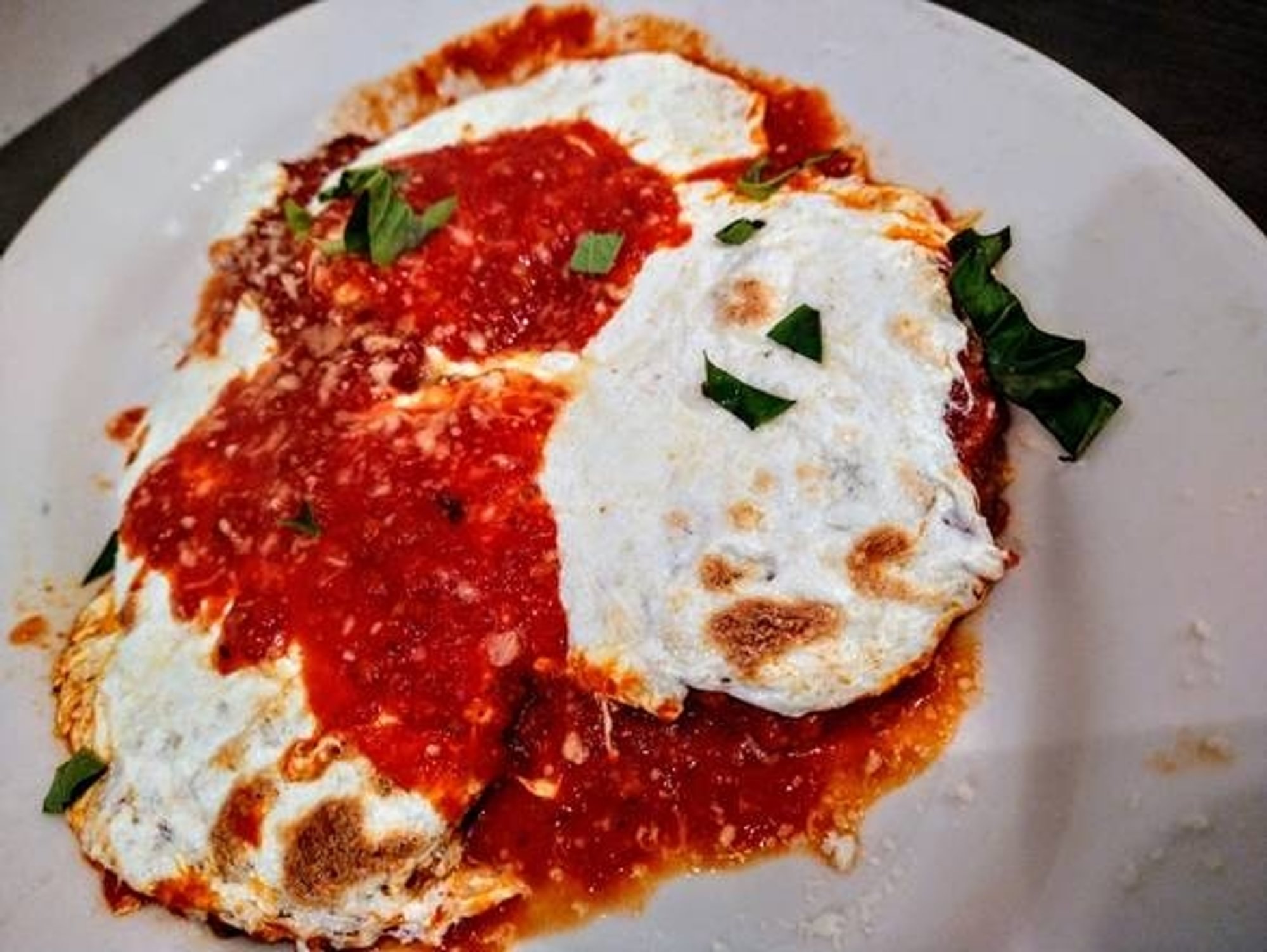 Veal Parmesan Dinner