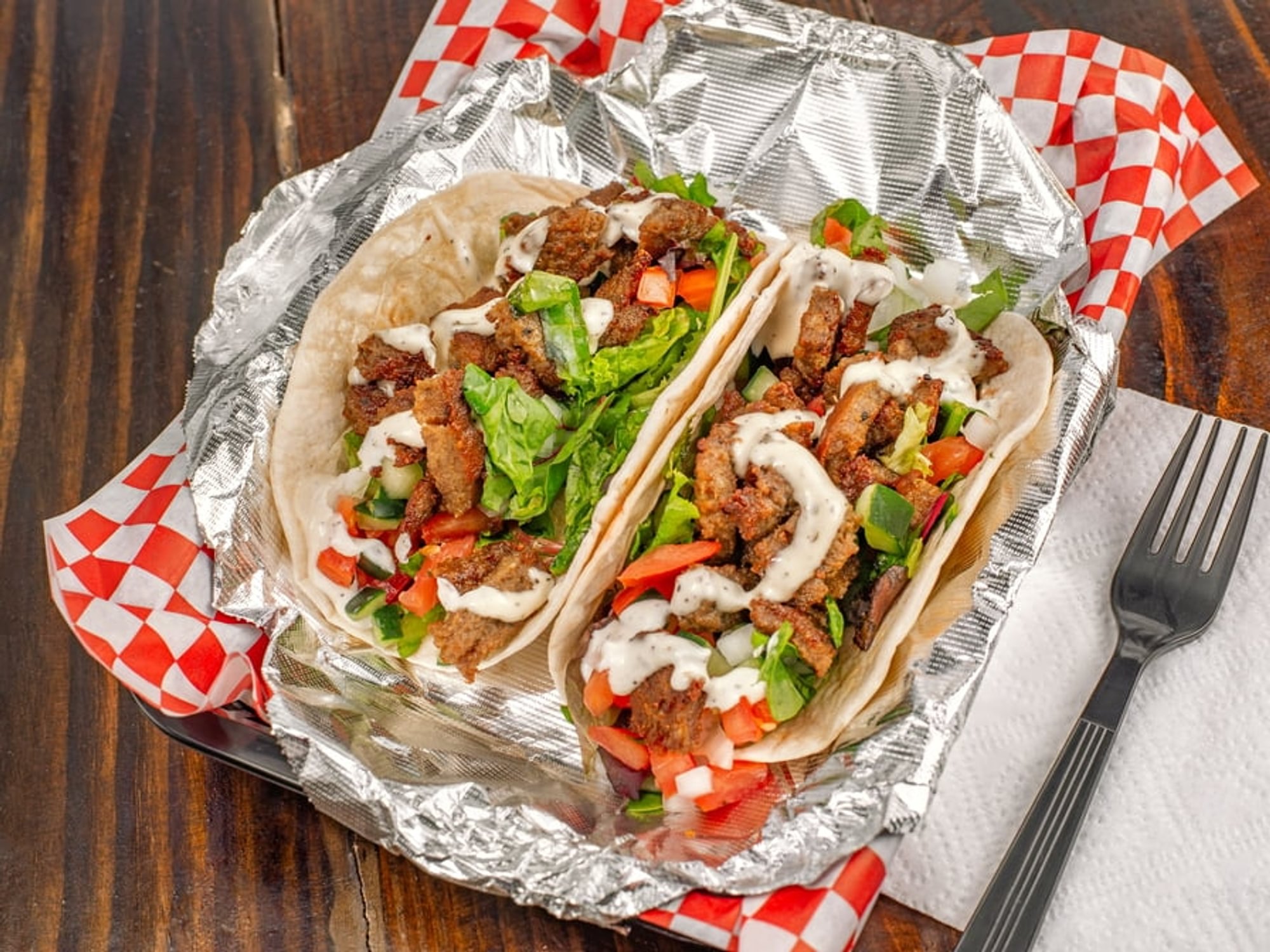 Two Gyro Tacos