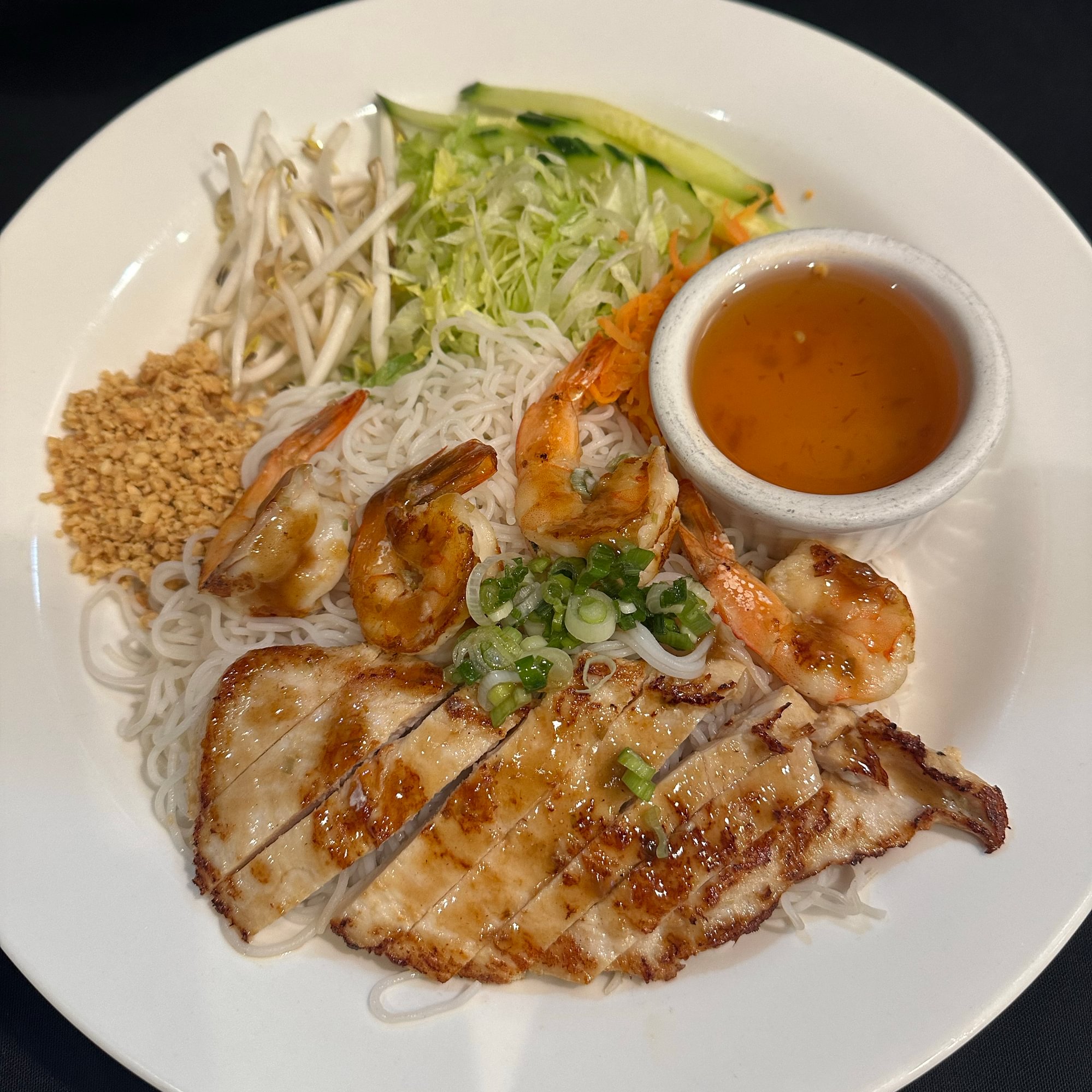 4. Grilled Chicken & Shrimp Platter