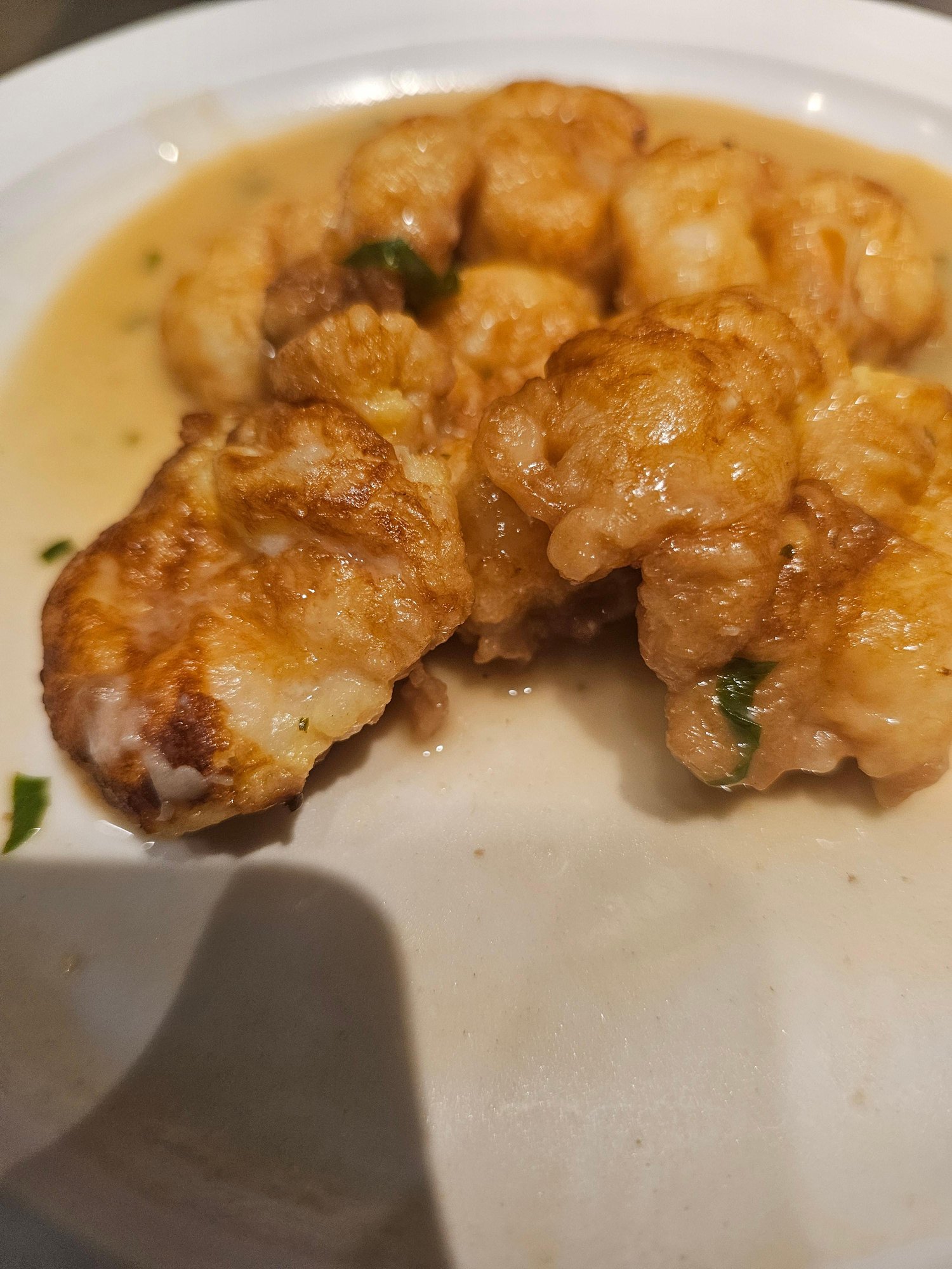 Shrimp Francese Dinner