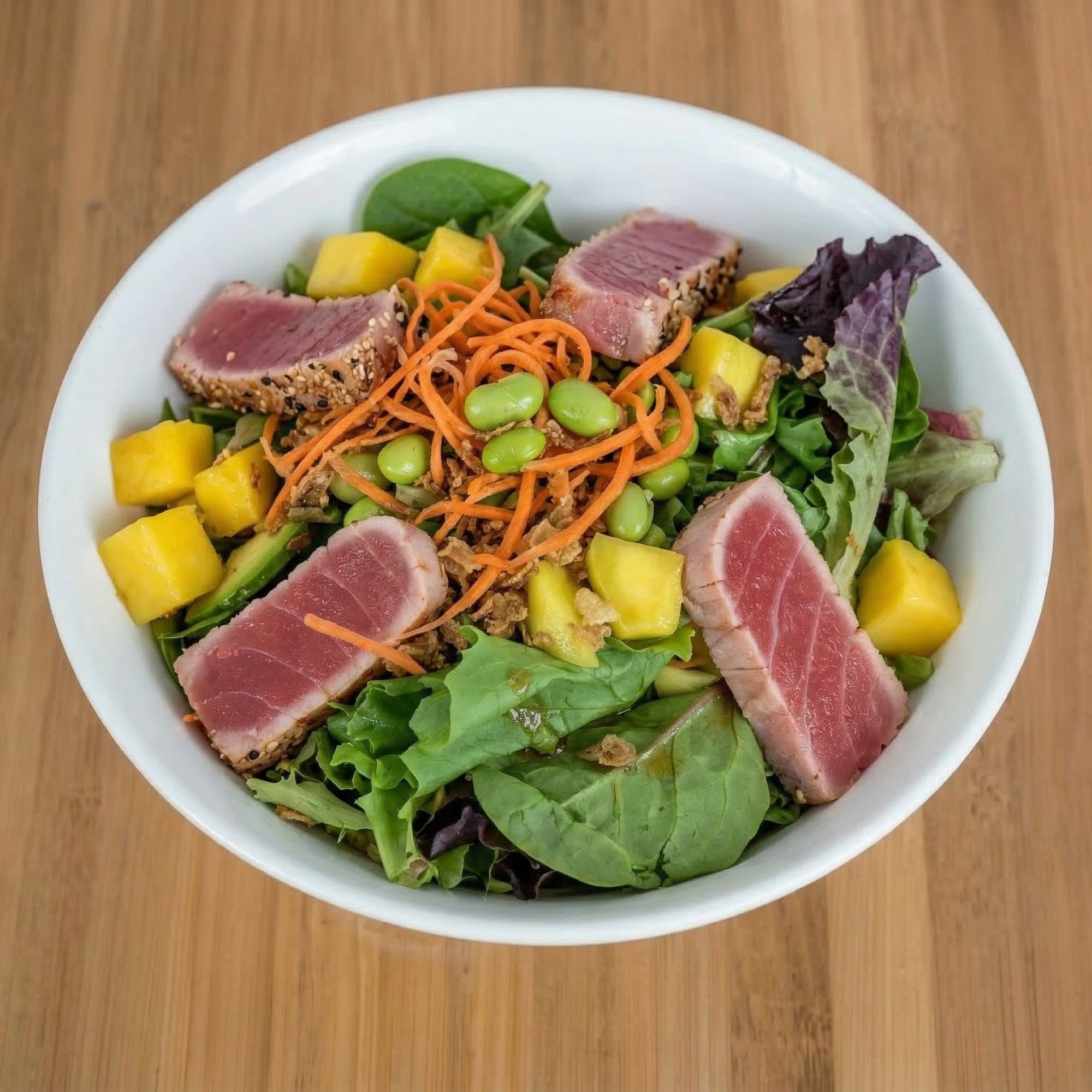 Seared Tuna Tataki Salad