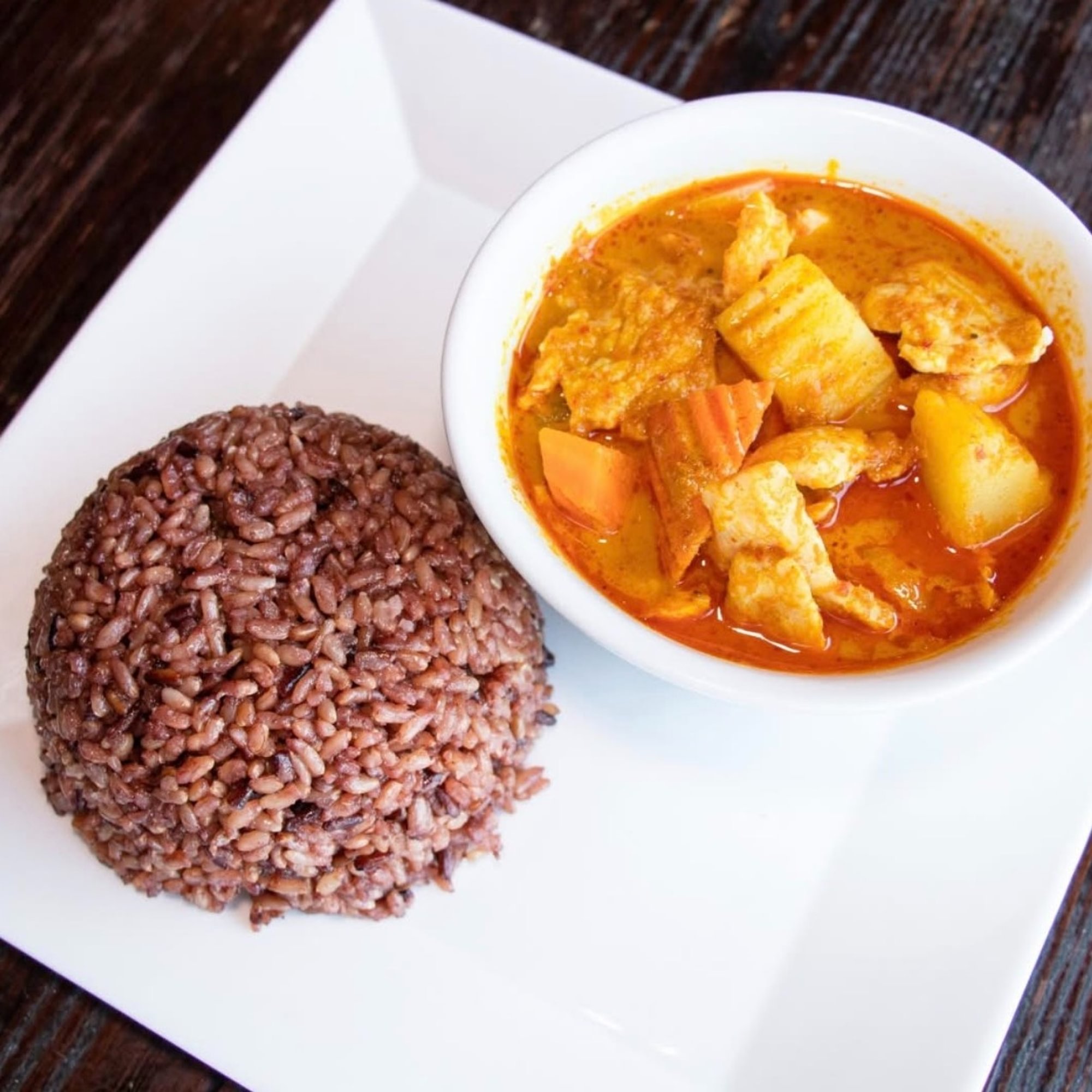 Yellow Curry with Rice