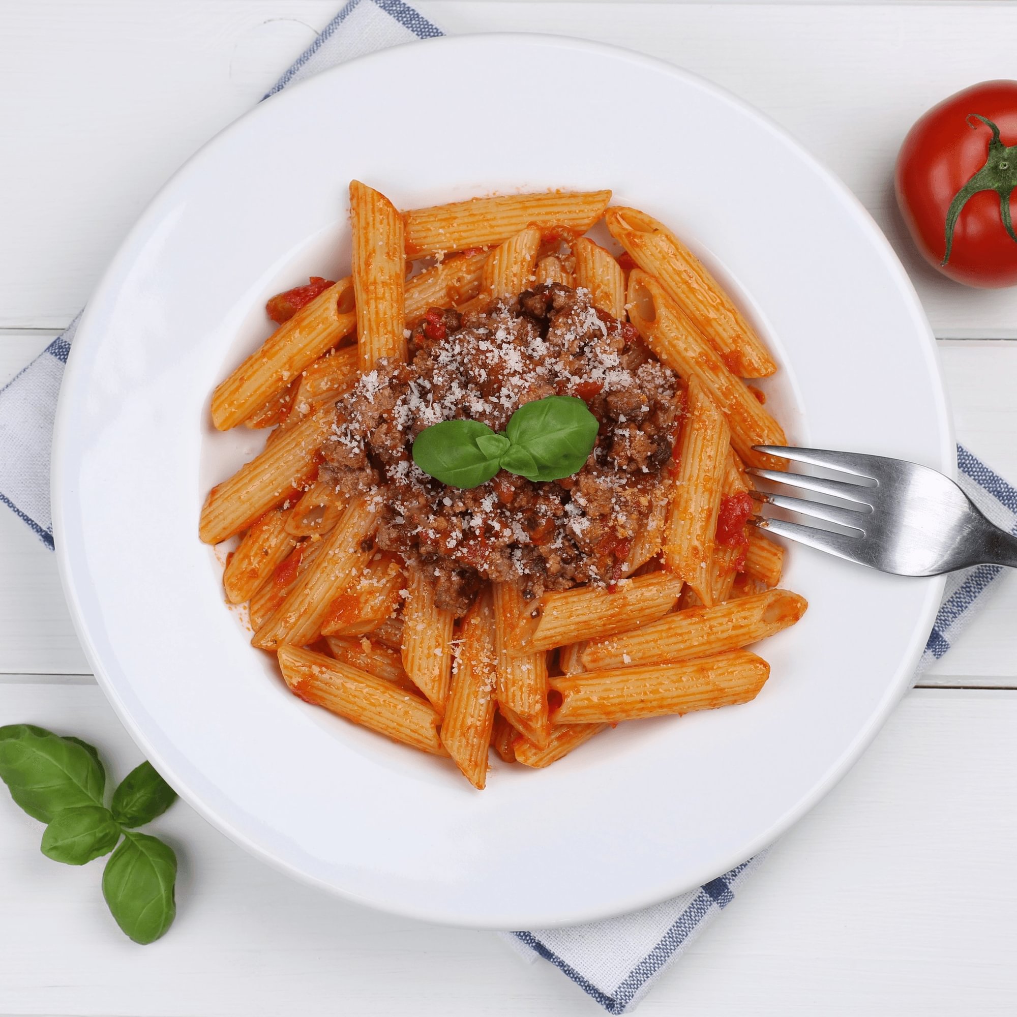 Rigatoni Bolognese Pasta