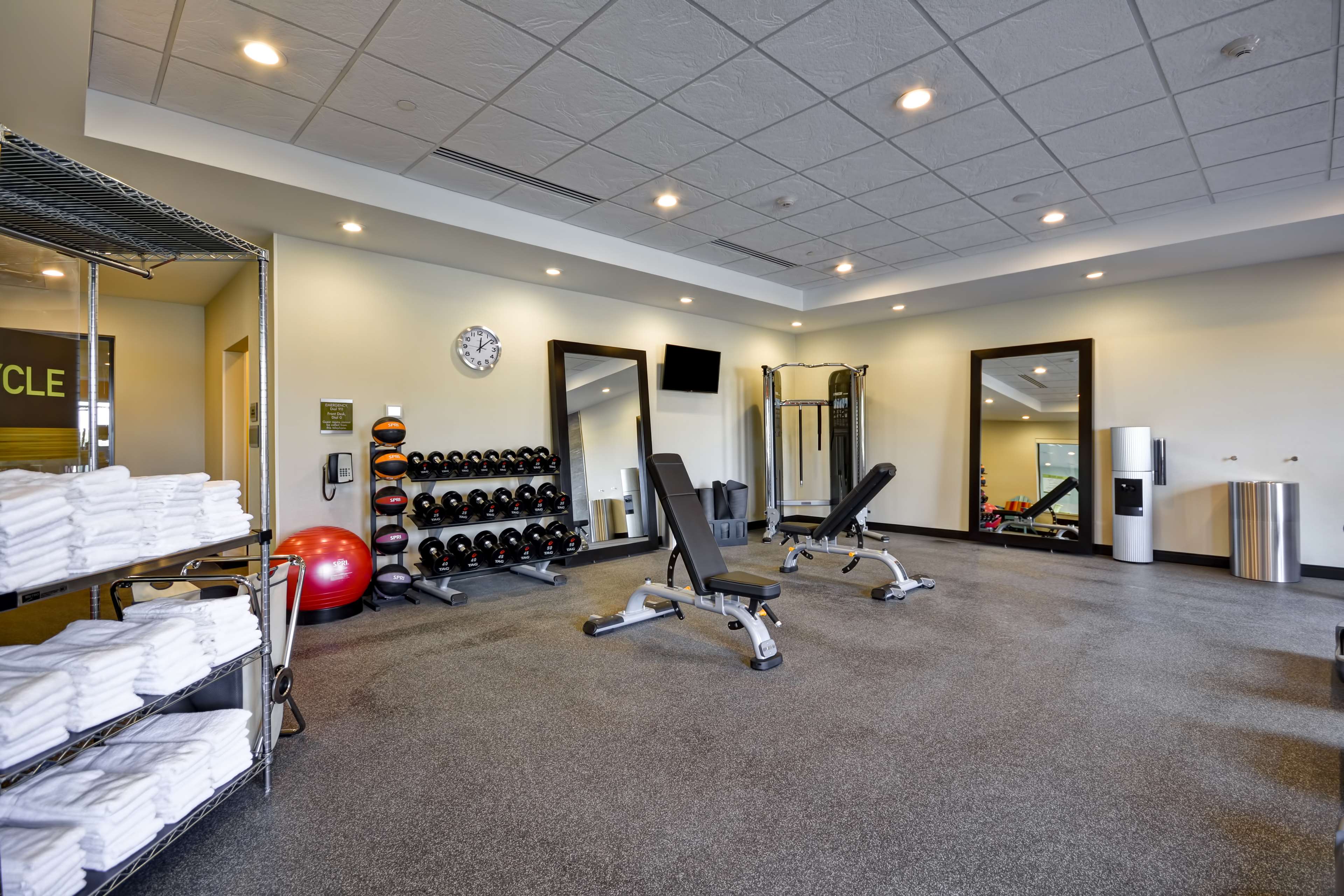 Health club  fitness center  gym