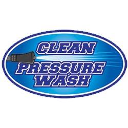 Clean Pressure Wash Logo