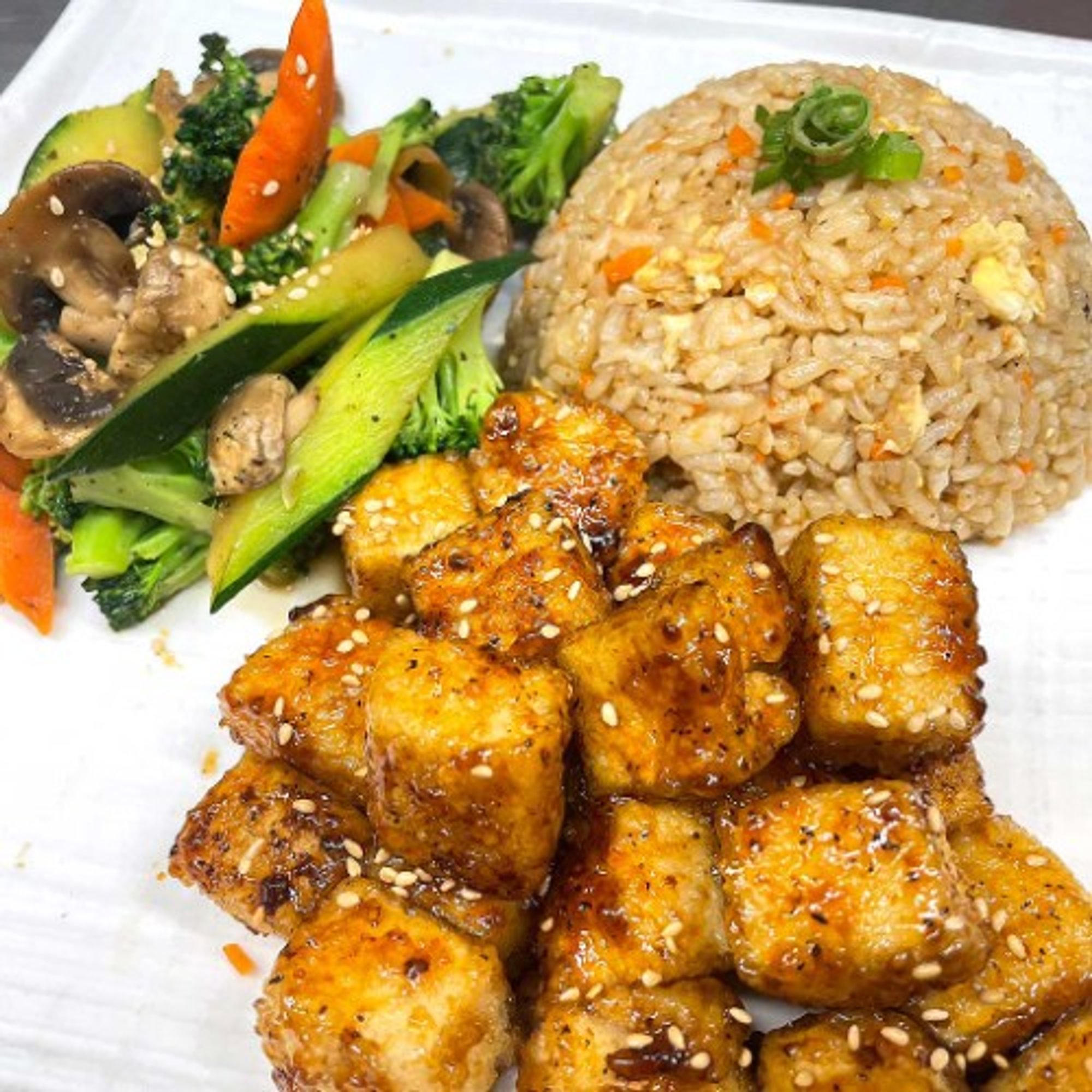 Teriyaki Tofu (Dinner)