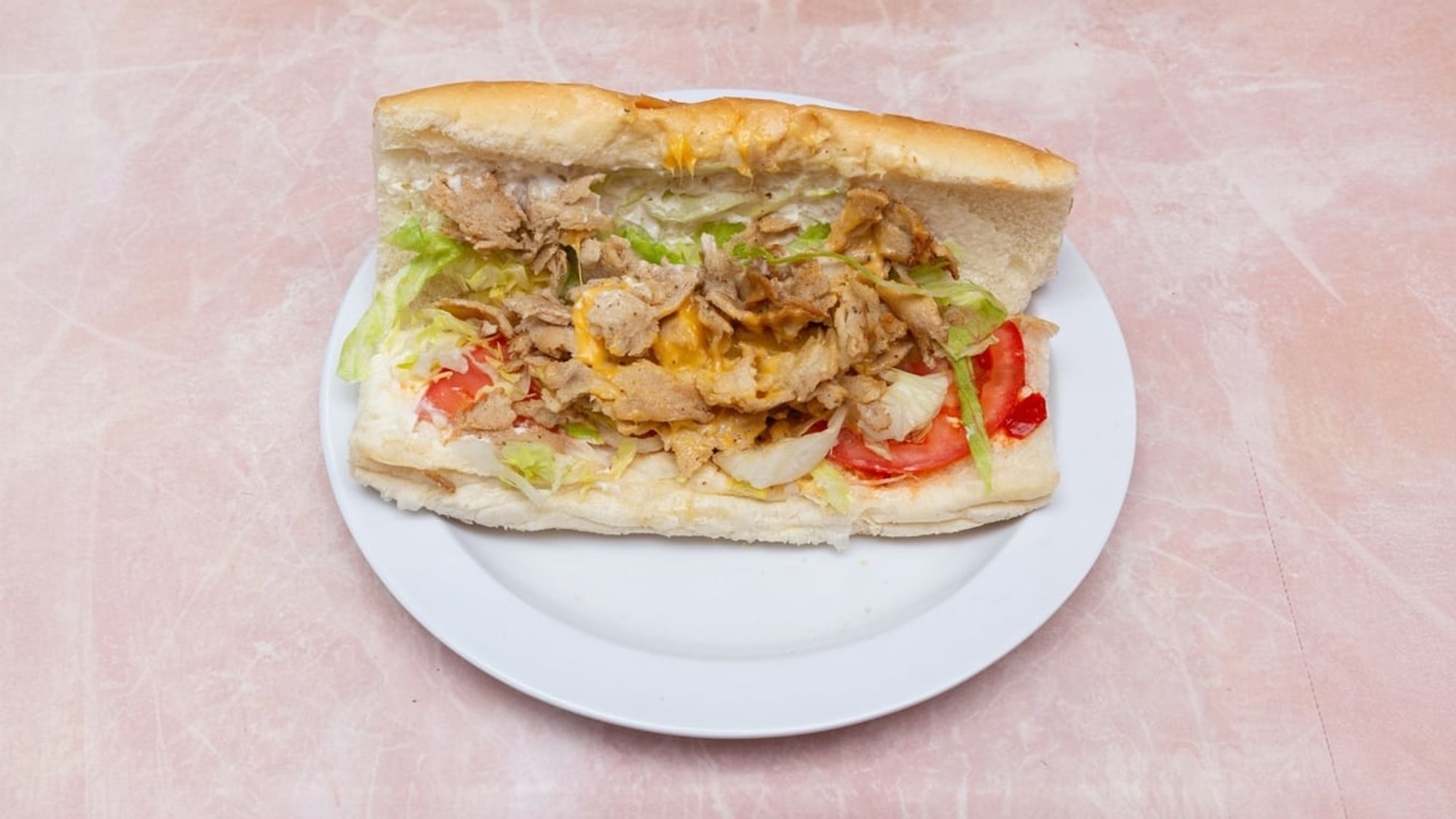 Chicken Cheese Steak Sub