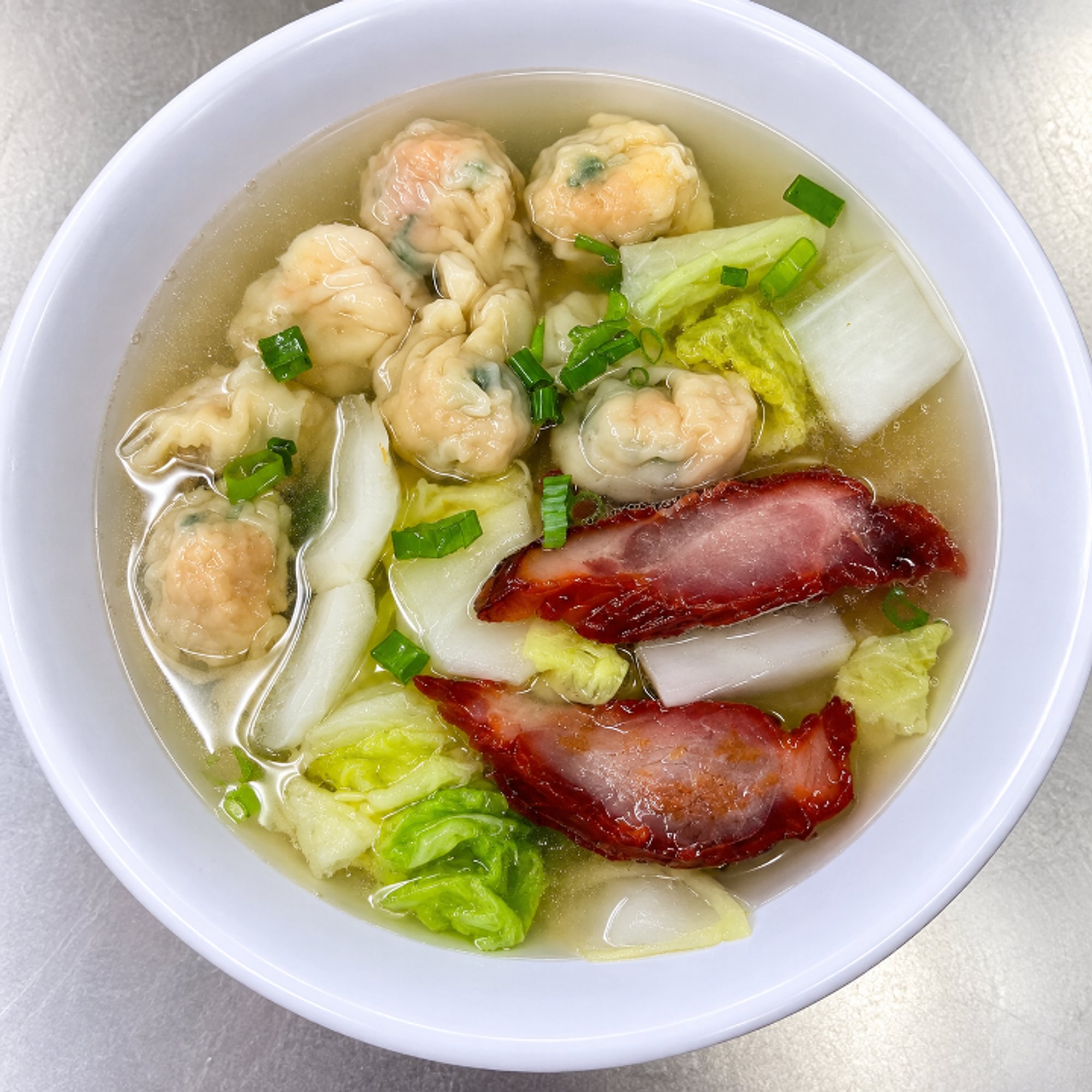 淨云吞 166.Shrimp Won Ton Soup