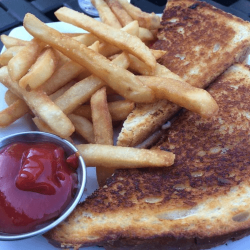KIDS MEAL Grilled Cheese w/fries