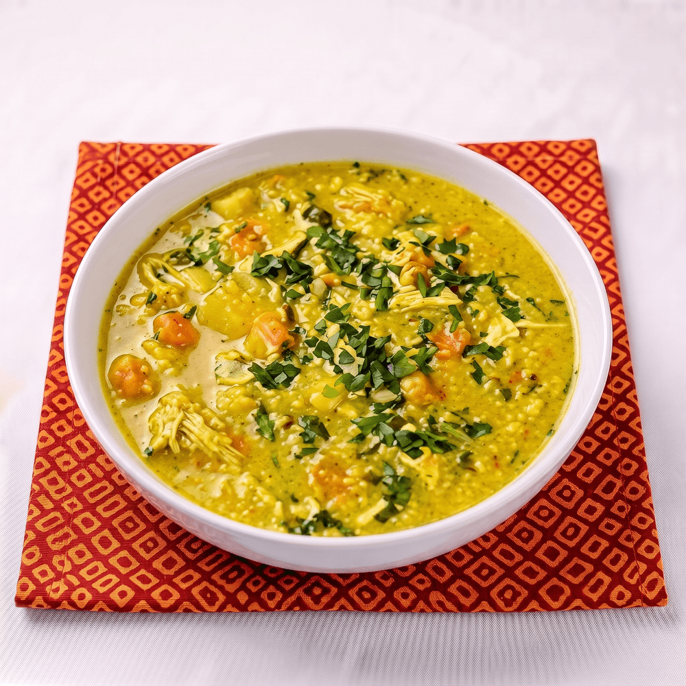 Mughlai Chicken Lentil Soup