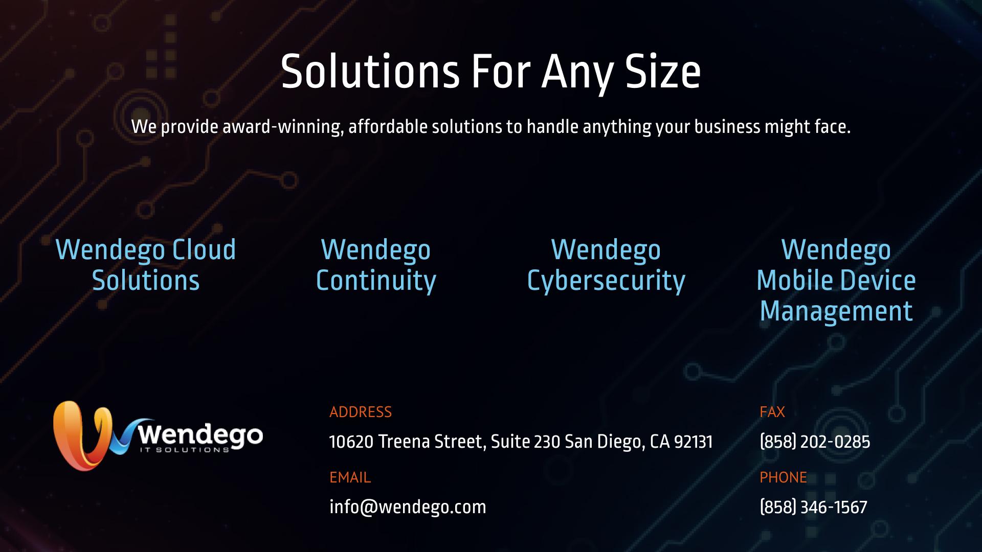 Wendego IT Solutions Image