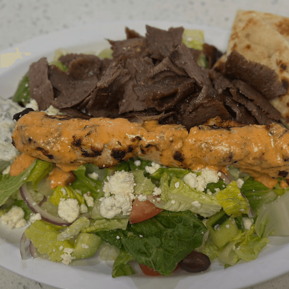 Chicken & Gyro Salad
