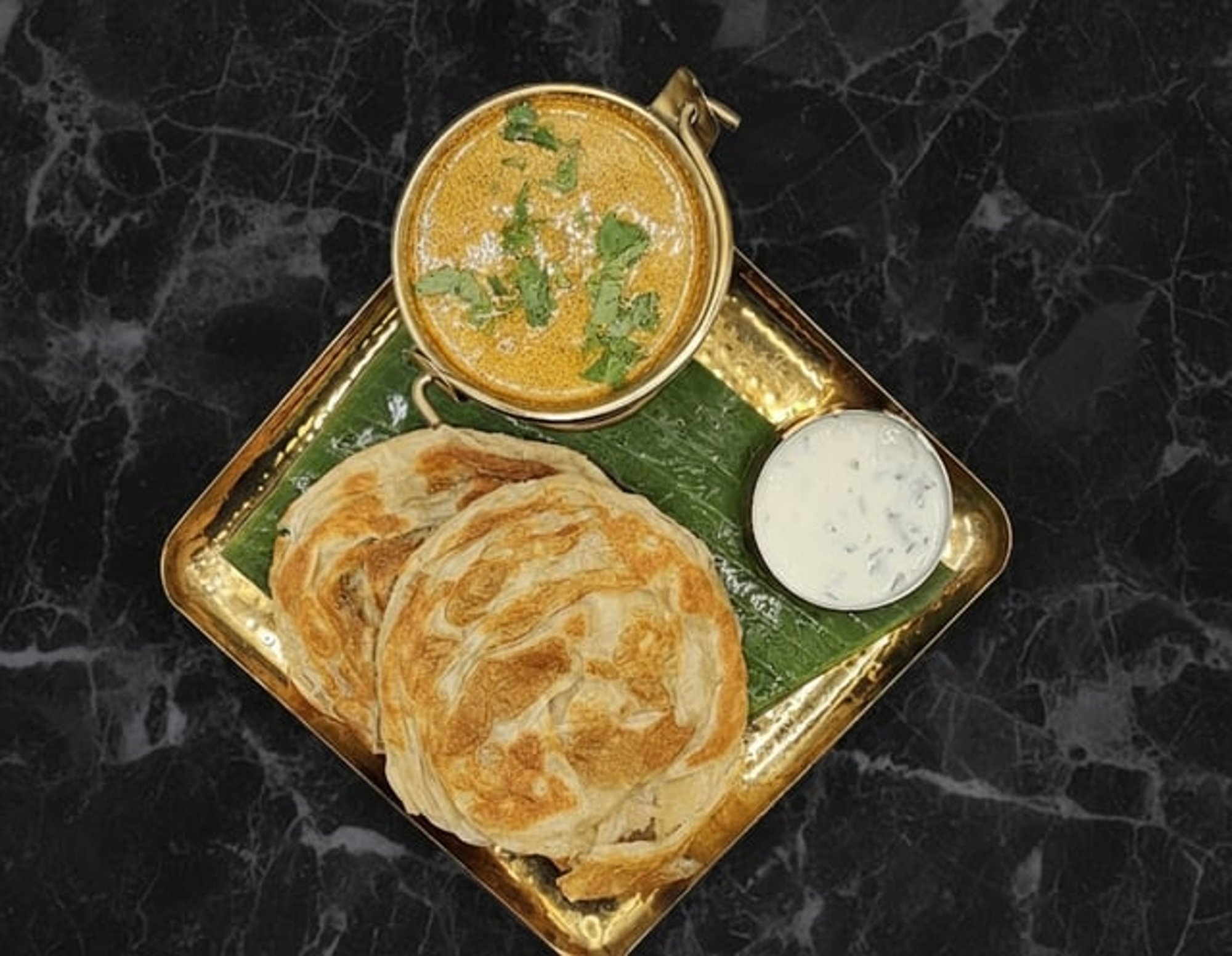 Malabar Parotta Veg Kurma