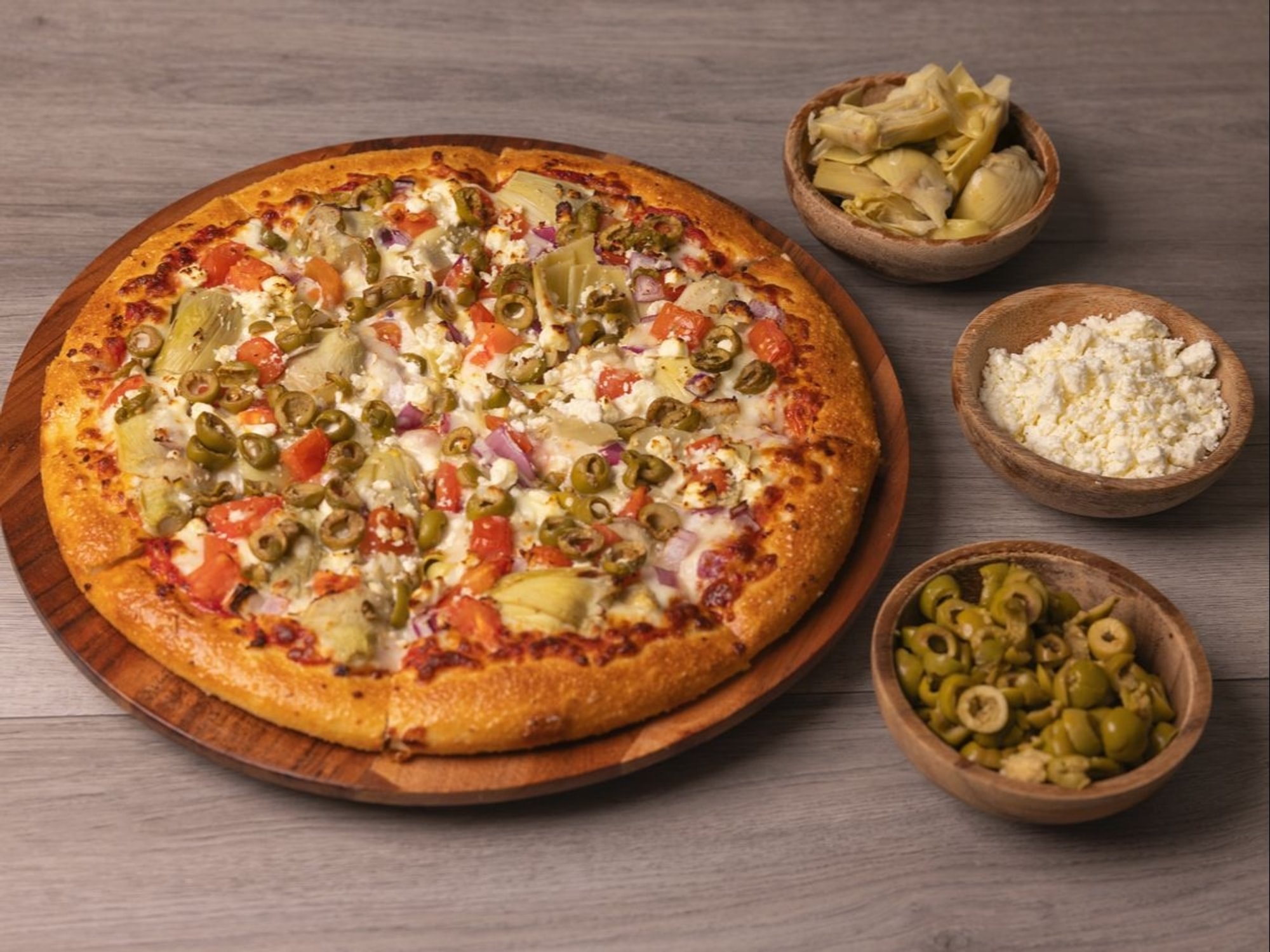 European Veggie Pizza