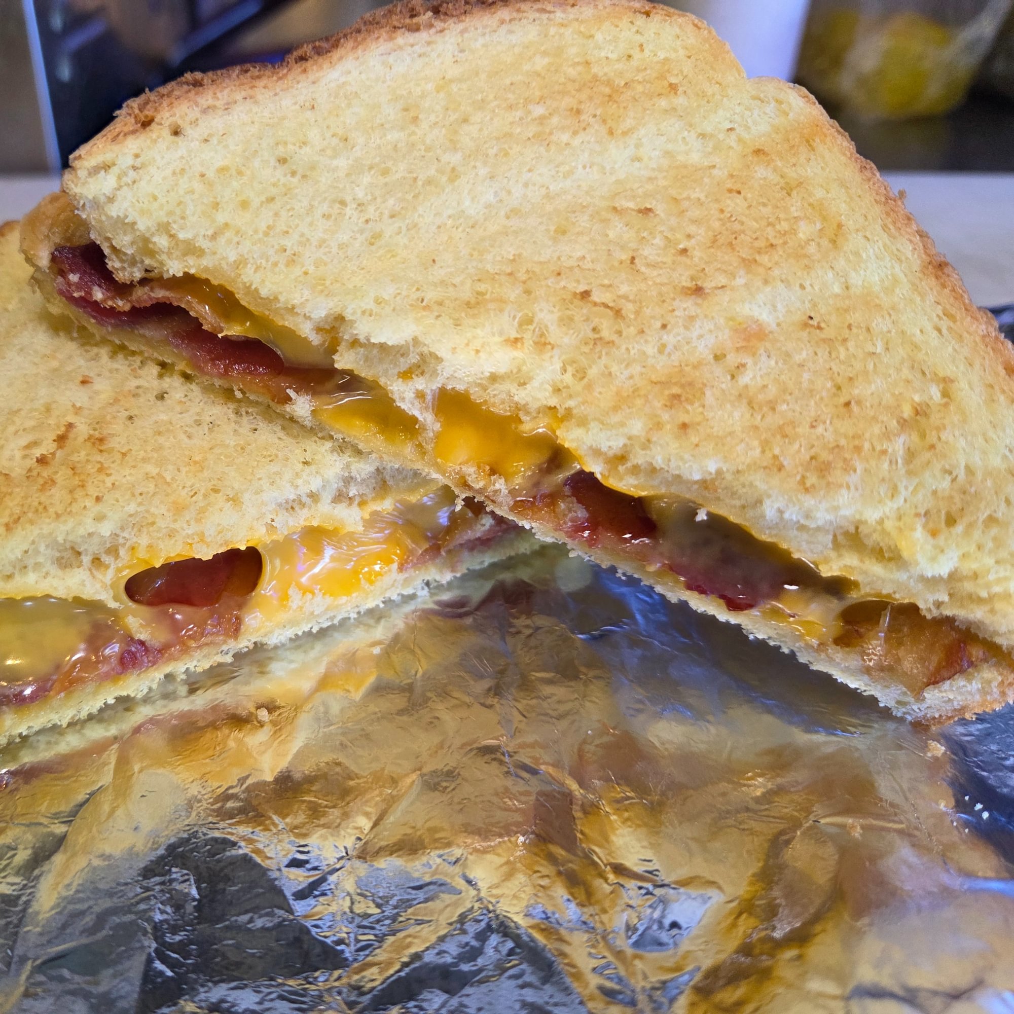 Grilled Bacon and Cheese
