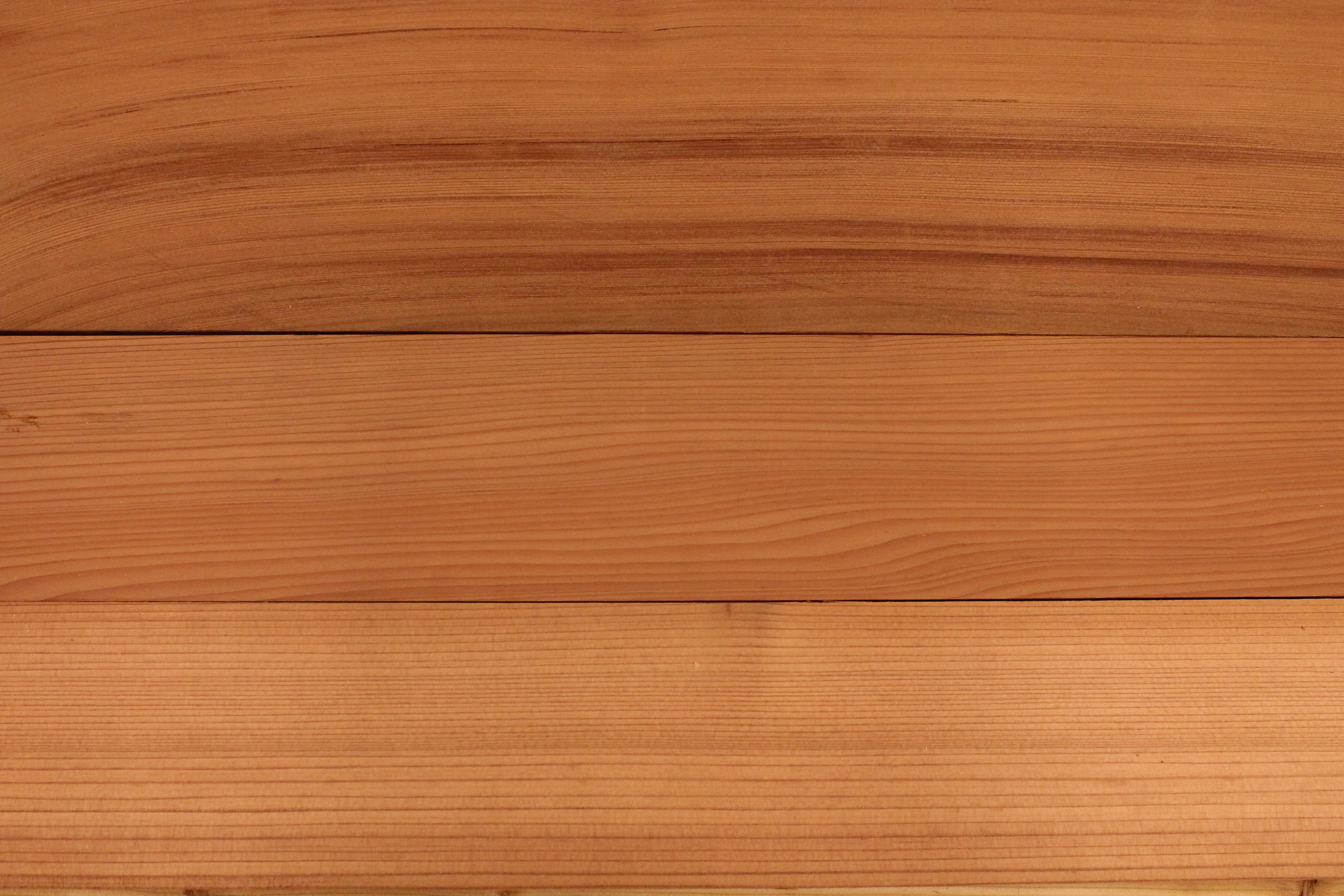 Clear Solid Redwood (subject to availability)
