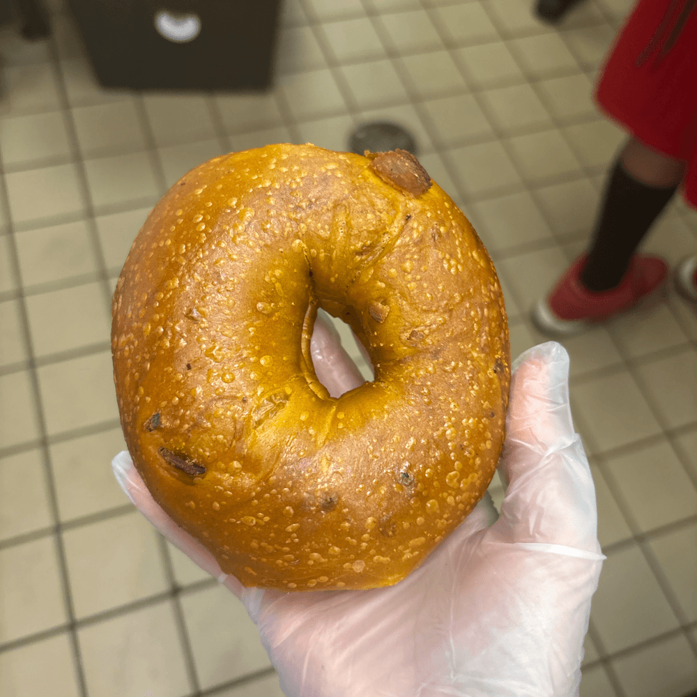 Maple Bacon Bagel