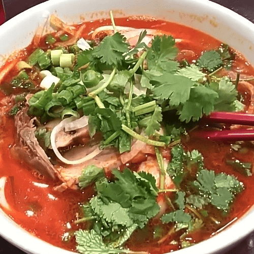 S1. Spicy Beef Noodle Soup (Bun Bo Hue)
